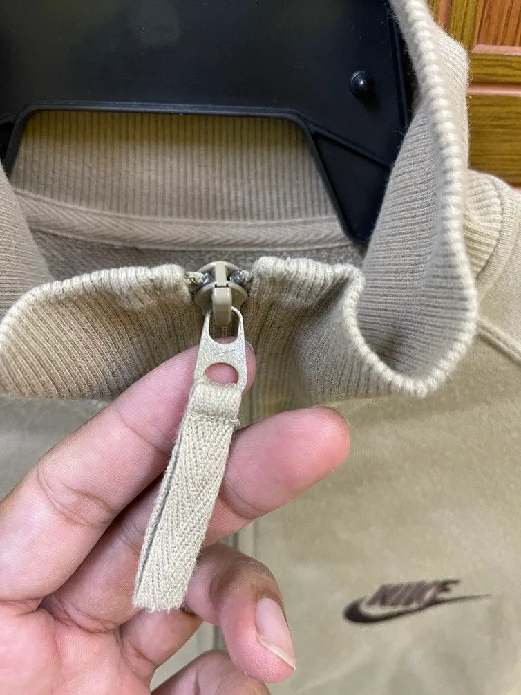 Japanese Brand × Nike × Vintage Vintage Nike Swoosh Mini Logo Patches Style Zipper Sweater Size US S / EU 44-46 / 1 - 5 Thumbnail