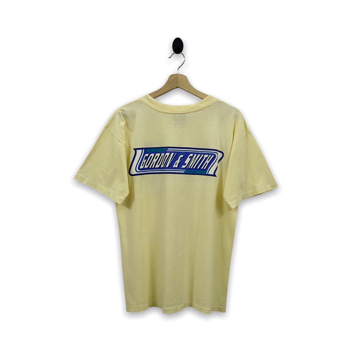 Rare Vintage Gordon And Smith Big Logo Tshirt
