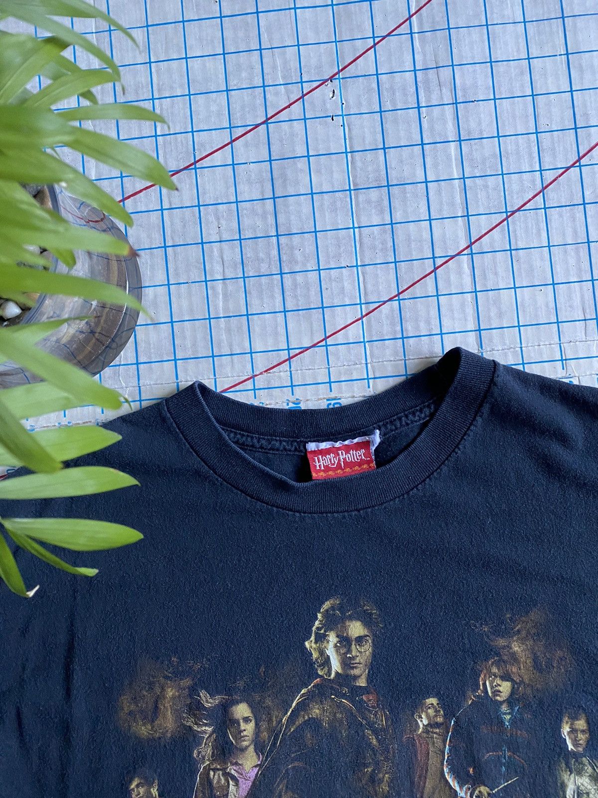 Vintage Harry Potter And The Goblet Of Fire Movie Promo Tee Large Size US L / EU 52-54 / 3 - 4 Thumbnail