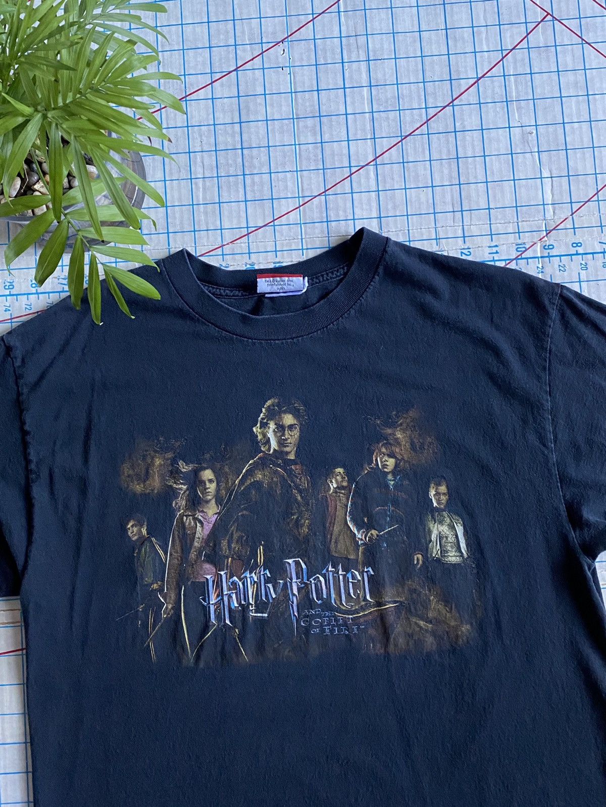 Vintage Harry Potter And The Goblet Of Fire Movie Promo Tee Large Size US L / EU 52-54 / 3 - 7 Thumbnail