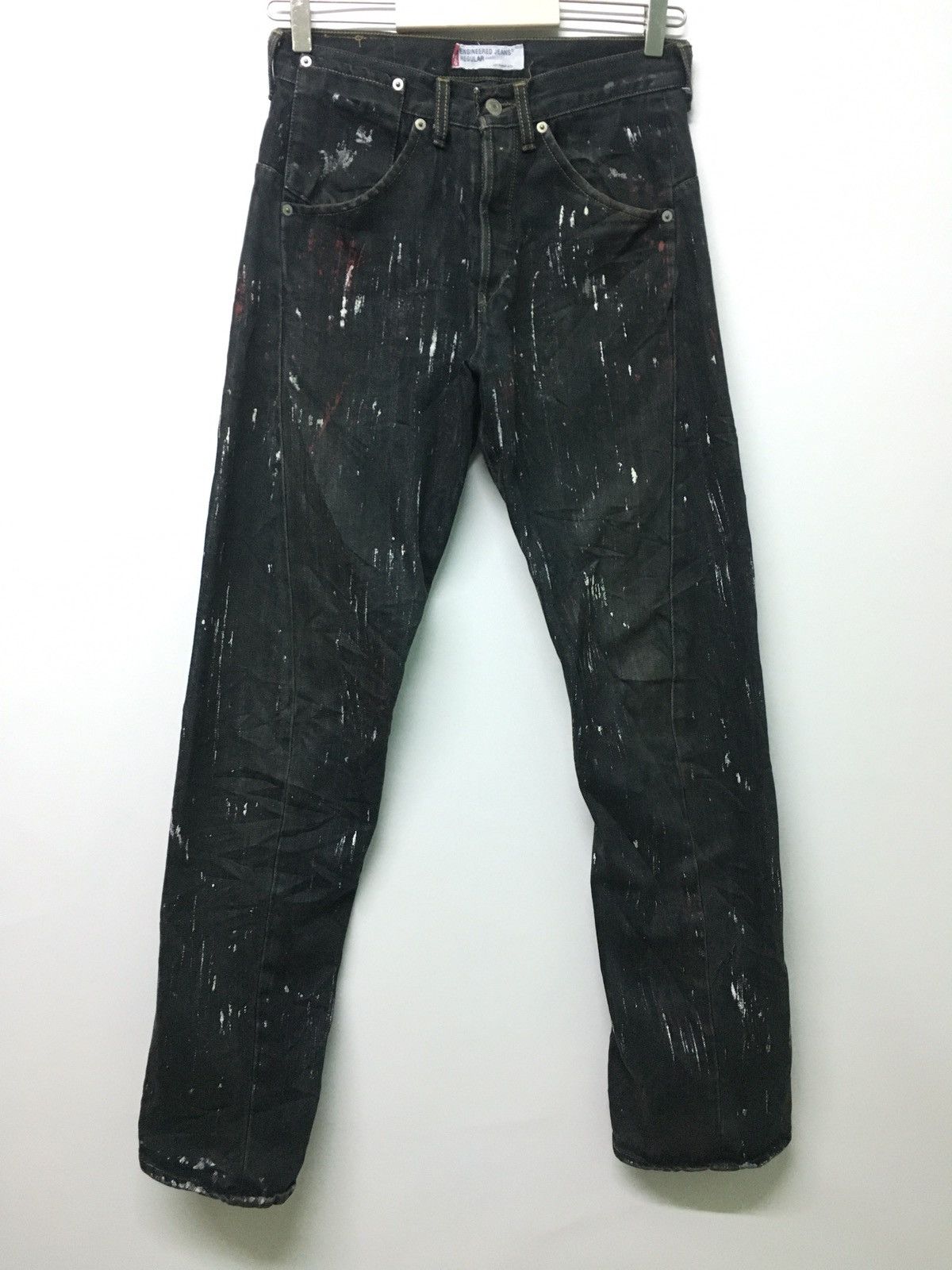 Levi's × Levi's Vintage Clothing Vintage Levis Engineered Jeans Regular Original Painted Size US 29 - 1 Thumbnail