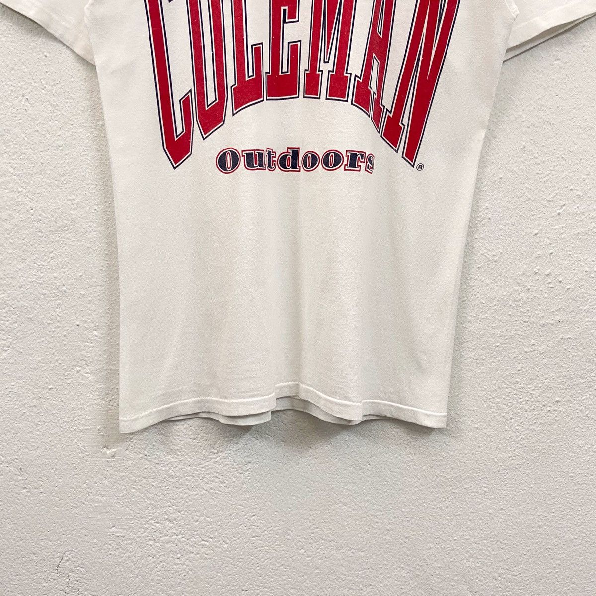 Coleman × Vintage Rare Vintage Coleman Outdoor Big Spellout Tshirt Size US S / EU 44-46 / 1 - 6 Thumbnail