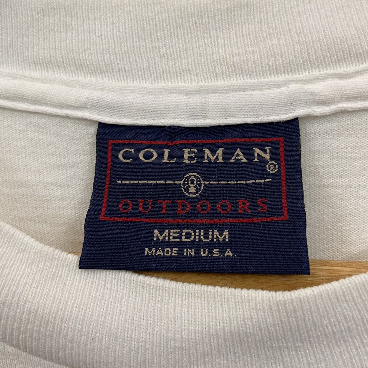 Coleman × Vintage Rare Vintage Coleman Outdoor Big Spellout Tshirt Size US S / EU 44-46 / 1 - 2 Thumbnail