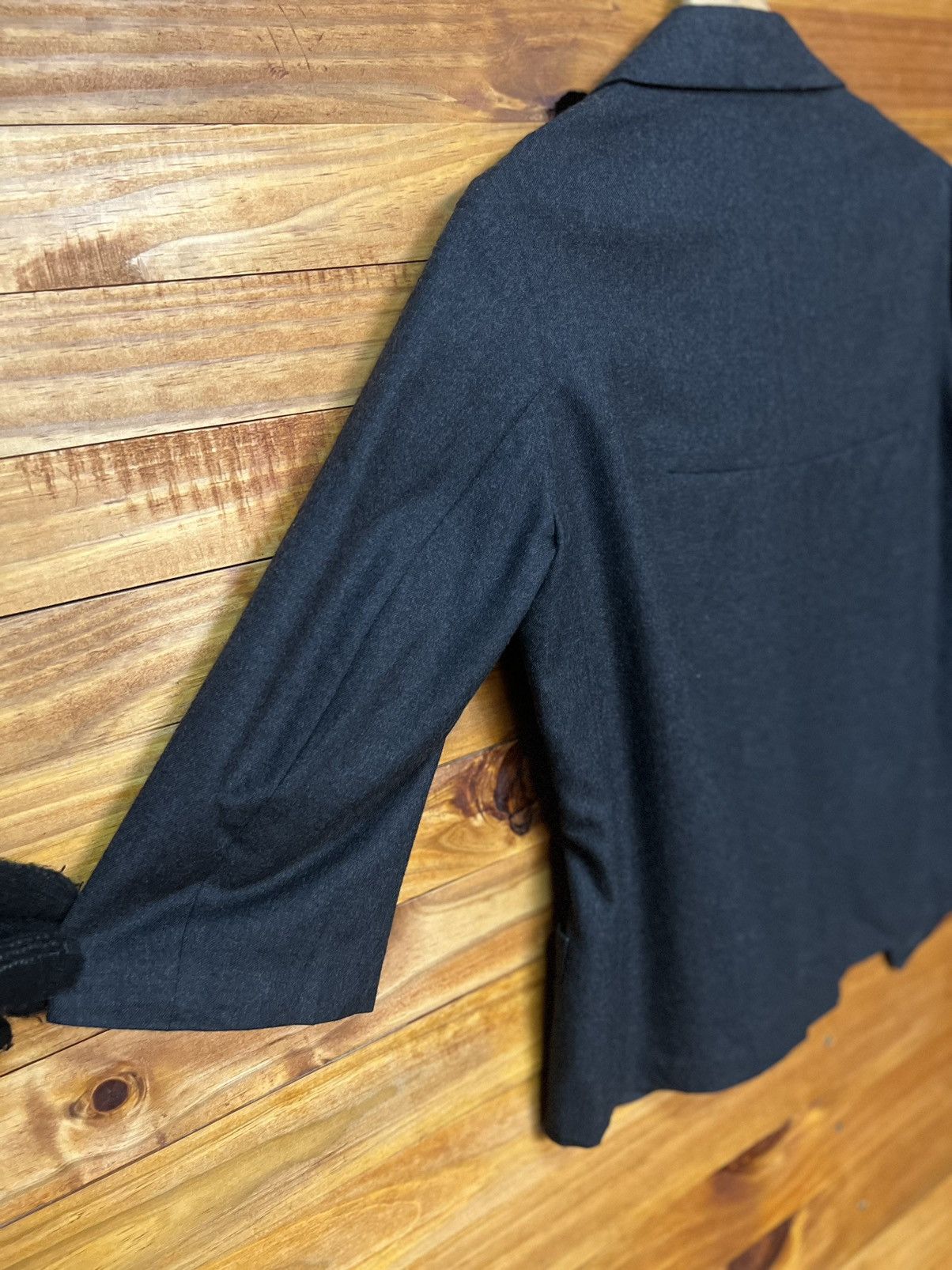 Yohji Yamamoto ARCHIVE🔥YOHJI YAMAMOTO LAINE WOOL COATS Size M / US 6-8 / IT 42-44 - 12 Thumbnail