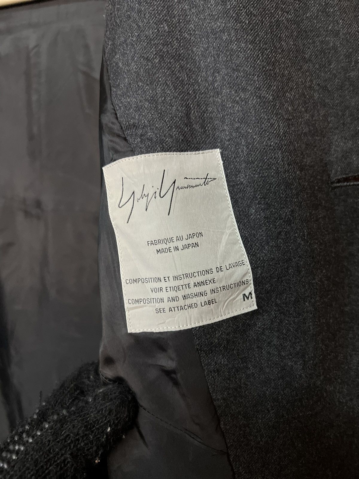 Yohji Yamamoto ARCHIVE🔥YOHJI YAMAMOTO LAINE WOOL COATS Size M / US 6-8 / IT 42-44 - 14 Thumbnail