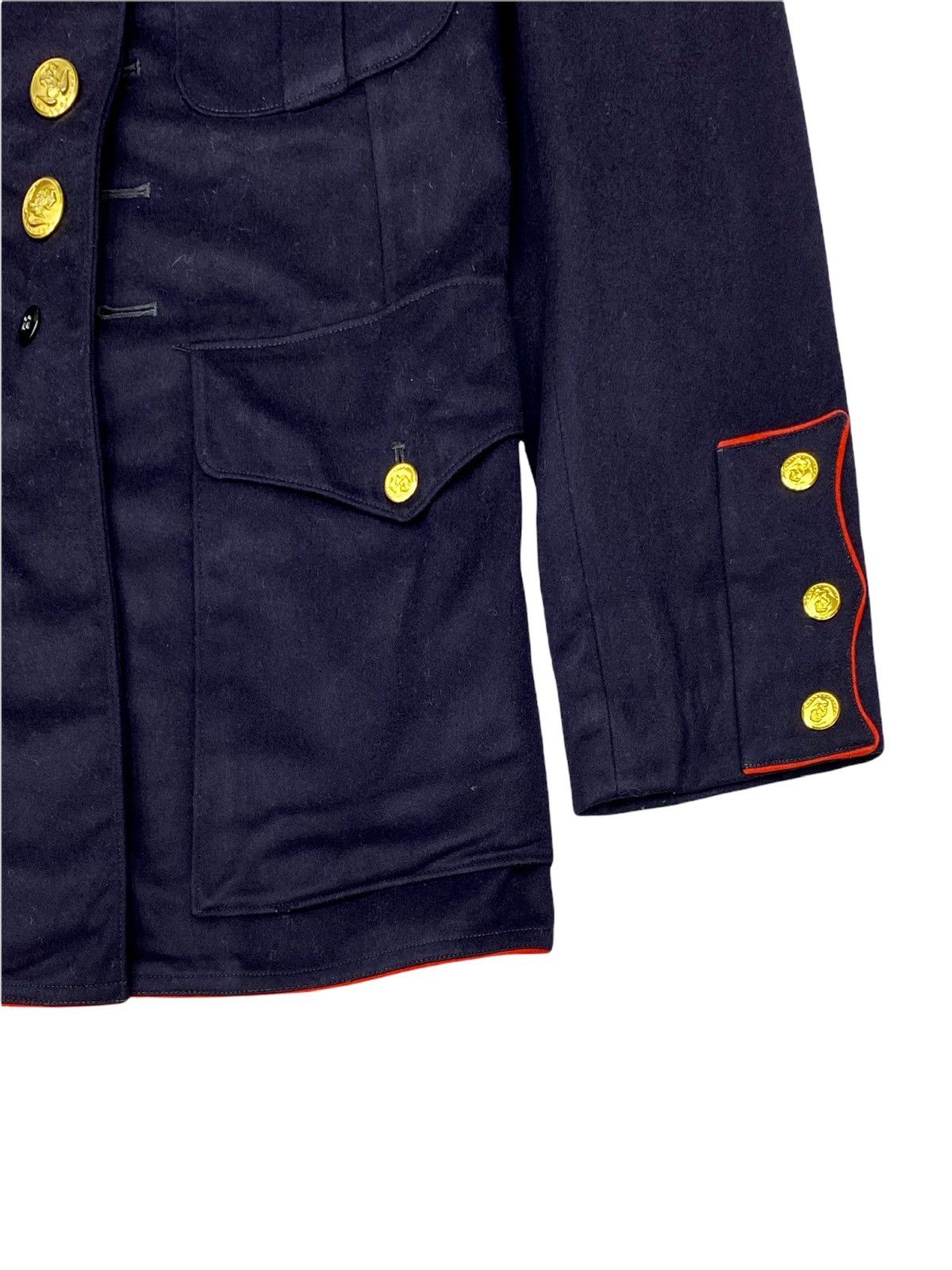 uniform experiment USMC DRESS BLUES UNIFORM COAT JACKET MARINE CORPS MARINE Size US S / EU 44-46 / 1 - 9 Thumbnail