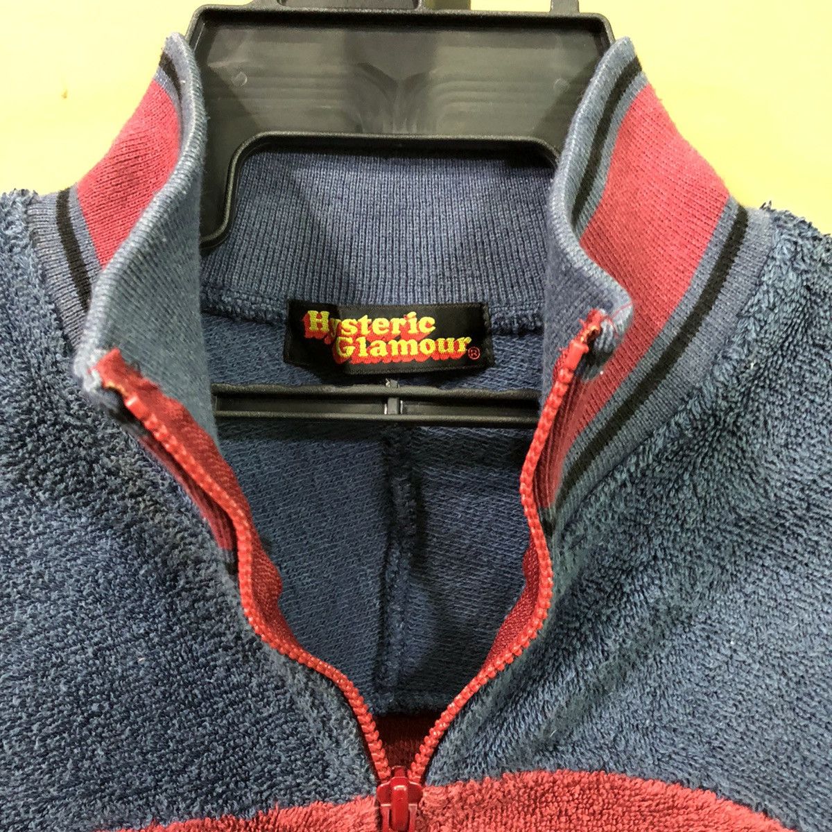 Hysteric Glamour Vintage Hysteric Glamour Wool Zipper Light Jacket Size US S / EU 44-46 / 1 - 2 Thumbnail