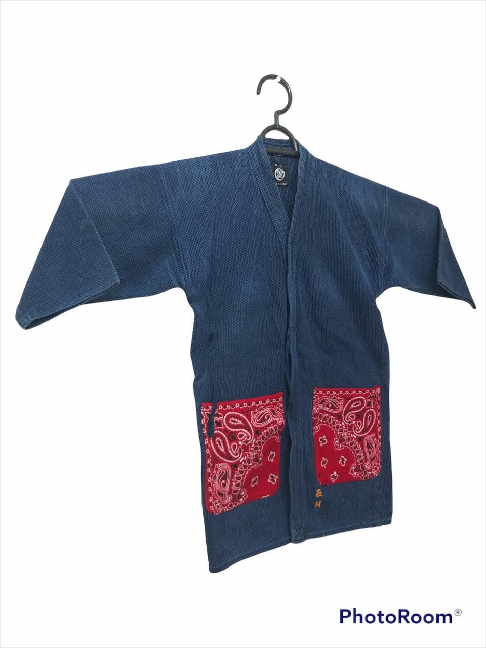 Blue Blue Japan Dyed Kimono Japan Indigo Pocket Style Visvim Sanjuro Size US M / EU 48-50 / 2 - 4 Thumbnail