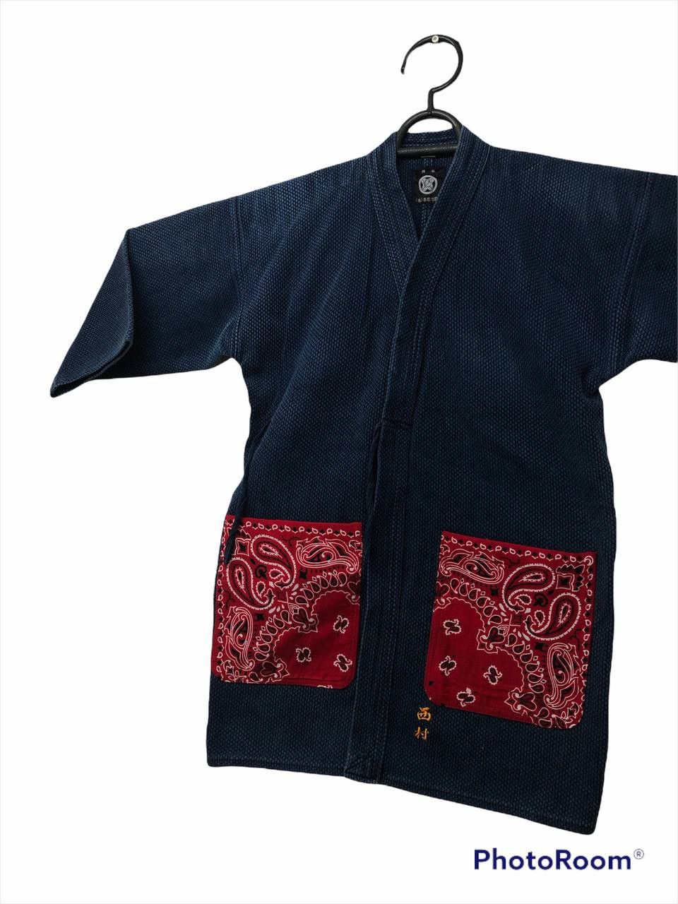 Blue Blue Japan Dyed Kimono Japan Indigo Pocket Style Visvim Sanjuro Size US M / EU 48-50 / 2 - 2 Thumbnail