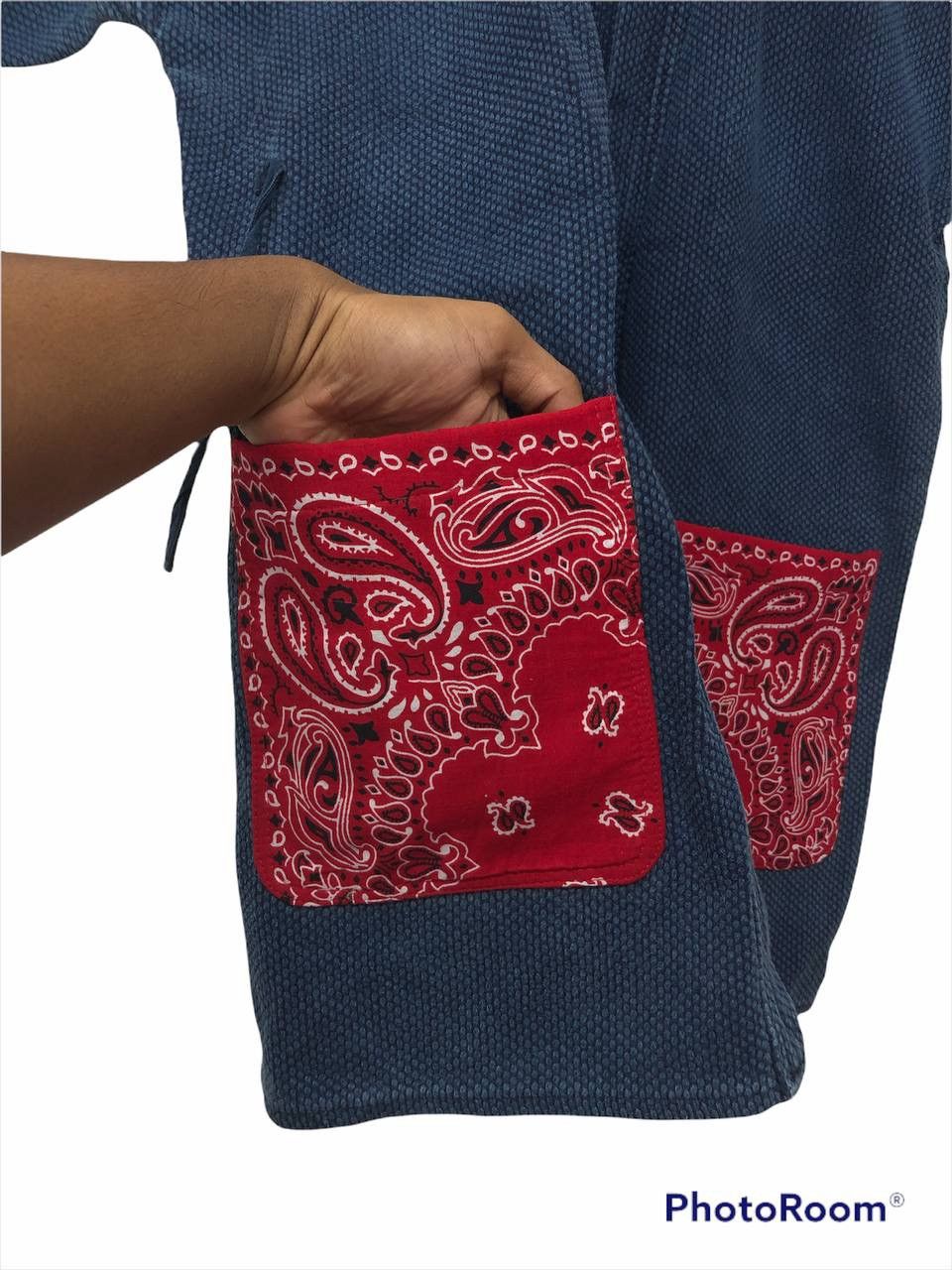 Blue Blue Japan Dyed Kimono Japan Indigo Pocket Style Visvim Sanjuro Size US M / EU 48-50 / 2 - 1 Thumbnail
