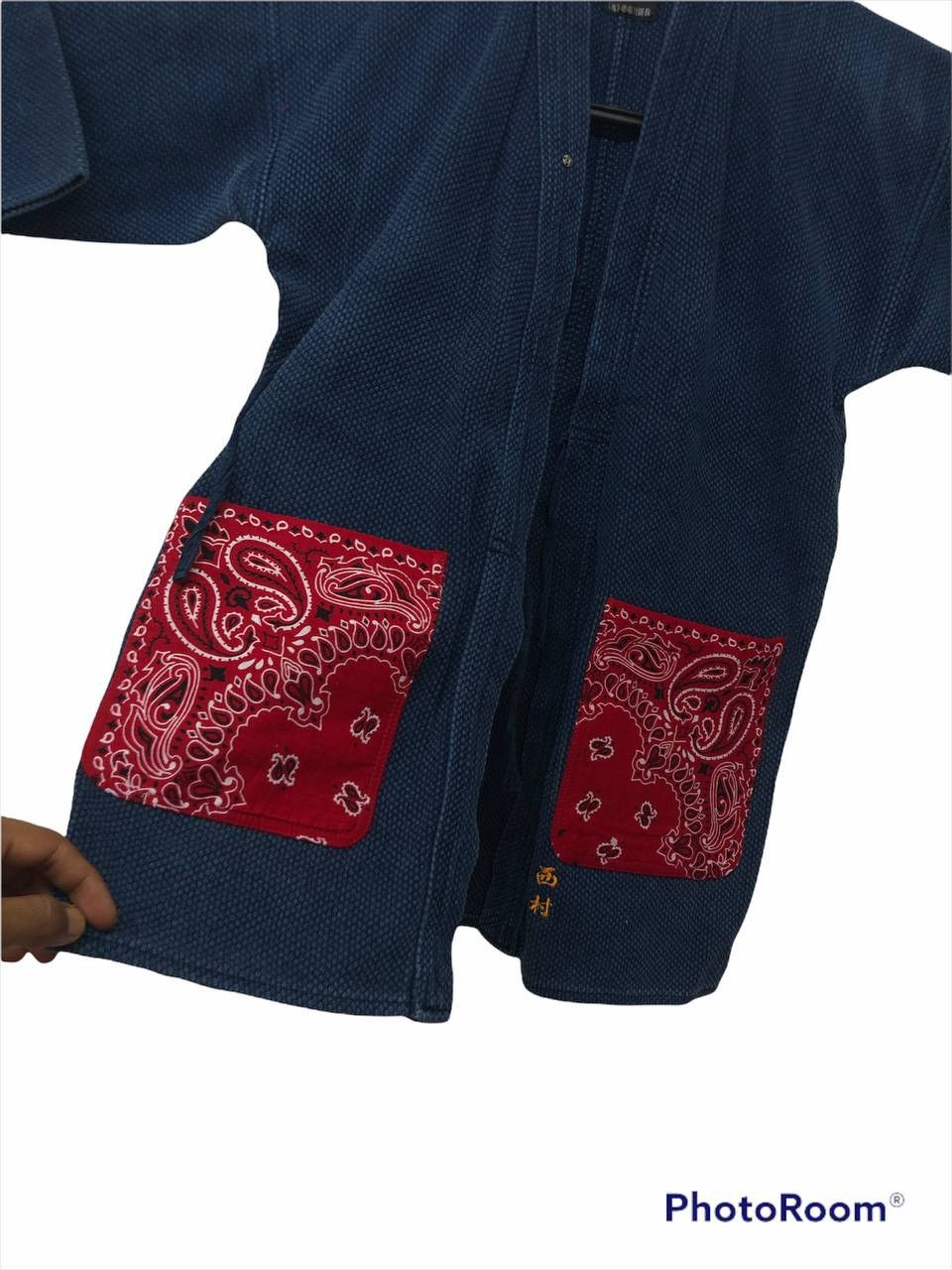 Blue Blue Japan Dyed Kimono Japan Indigo Pocket Style Visvim Sanjuro Size US M / EU 48-50 / 2 - 5 Thumbnail