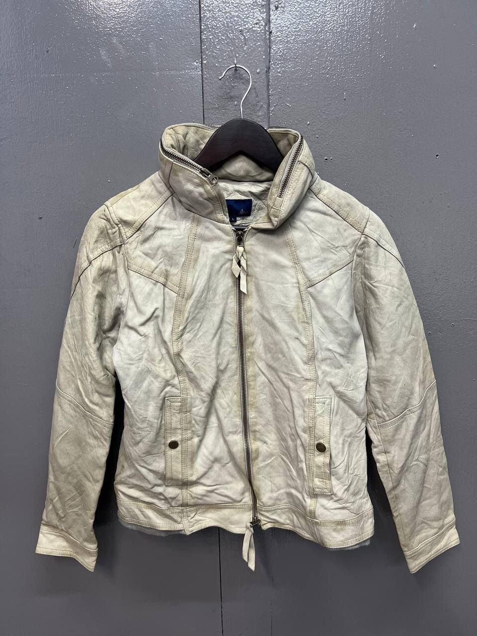 Avirex AVIREX LEATHER JACKET WOMENS Size L / US 10 / IT 46 - 1 Thumbnail