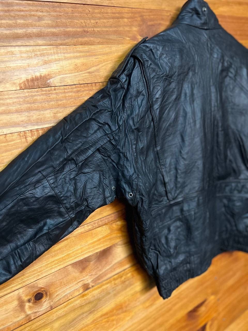 Leather 🔥BEST OFFER🔥VINTAGE LEATHER JACKET Size US M / EU 48-50 / 2 - 12 Thumbnail