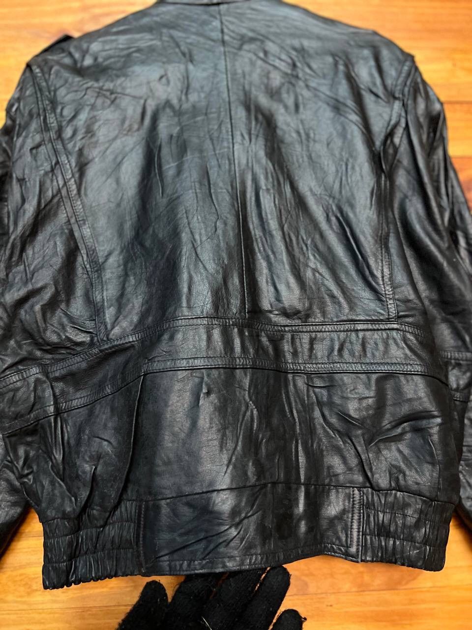 Leather 🔥BEST OFFER🔥VINTAGE LEATHER JACKET Size US M / EU 48-50 / 2 - 11 Thumbnail