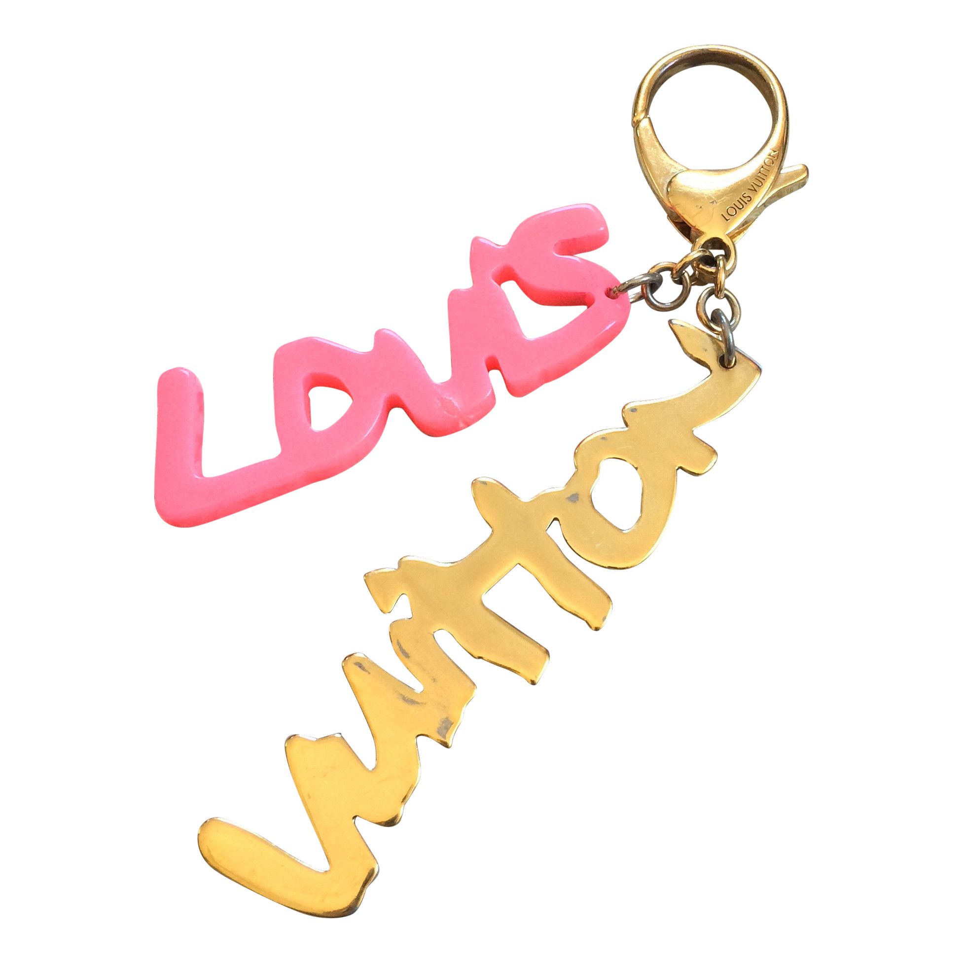 S/S 2008 Louis Vuitton x Stephen Sprouse Leopard Heart Bag Charm