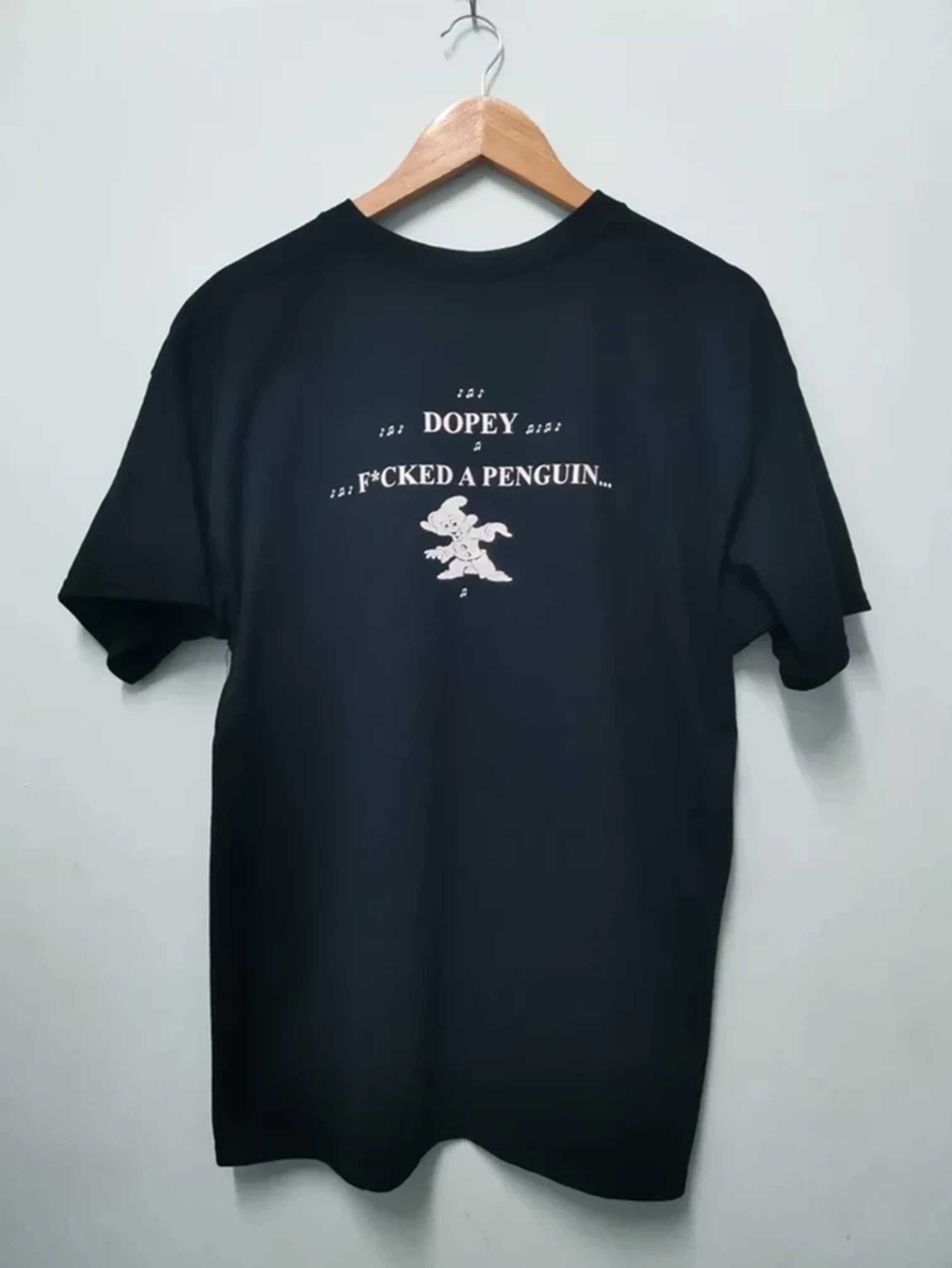 Band Tees × Vintage Vintage Rockabye gollie angel Tee Dopey Fucked A Penguin Size US L / EU 52-54 / 3 - 1 Thumbnail