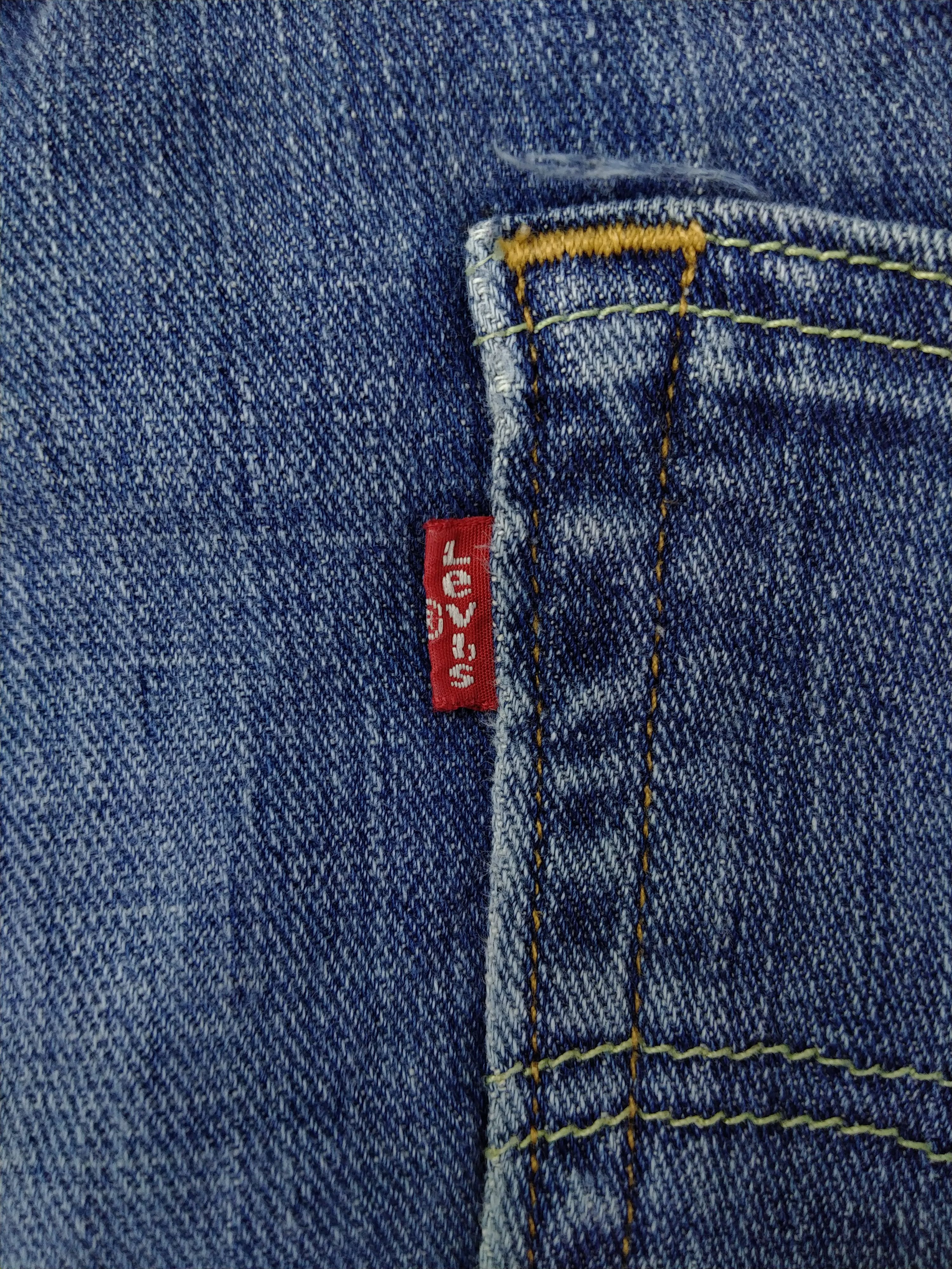 Levi's Blue Distressed Vintage Levi's 514 Denim 33x31.5 -JN443 Size US 33 - 13 Thumbnail