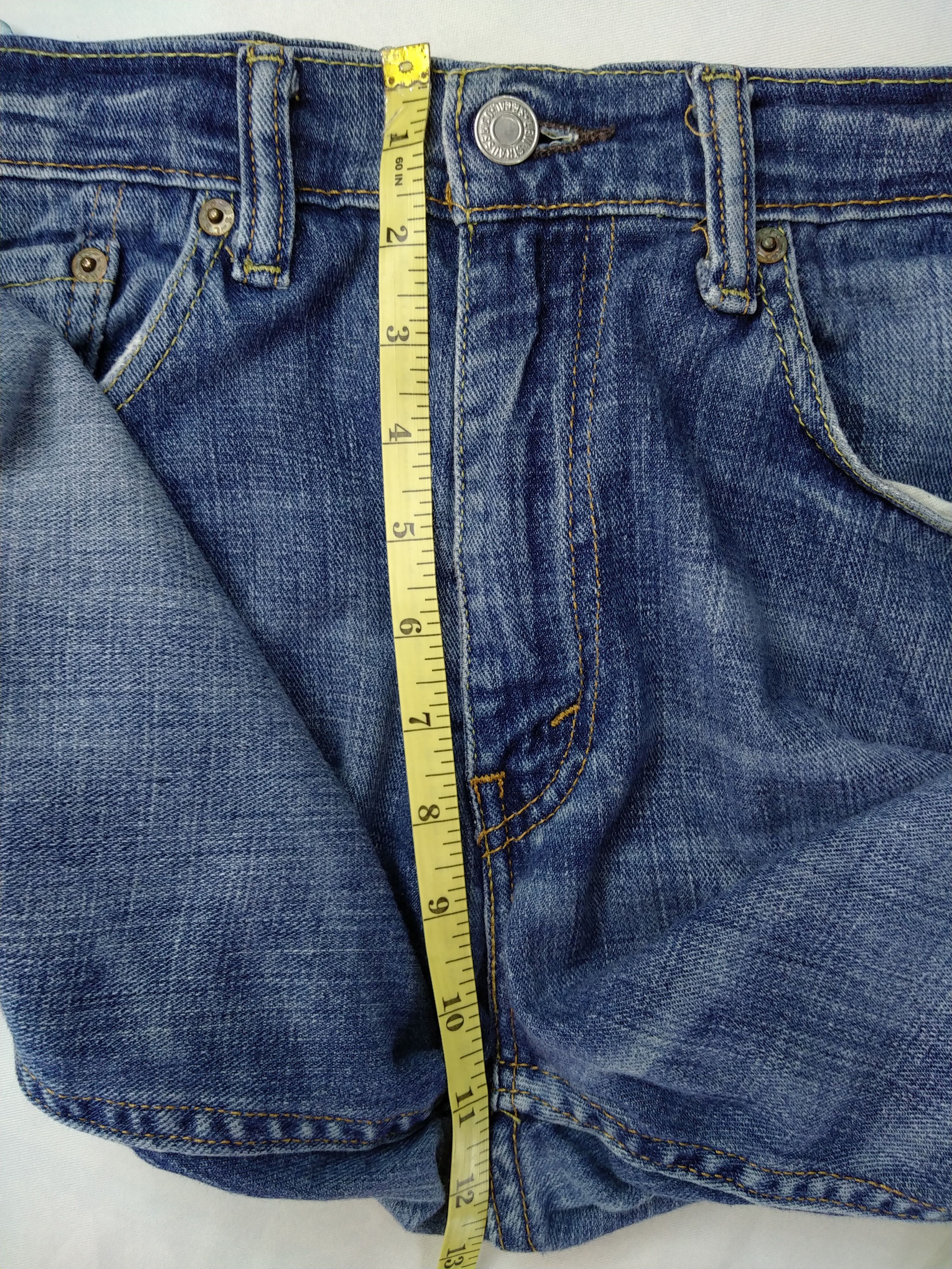 Levi's Blue Distressed Vintage Levi's 514 Denim 33x31.5 -JN443 Size US 33 - 6 Thumbnail
