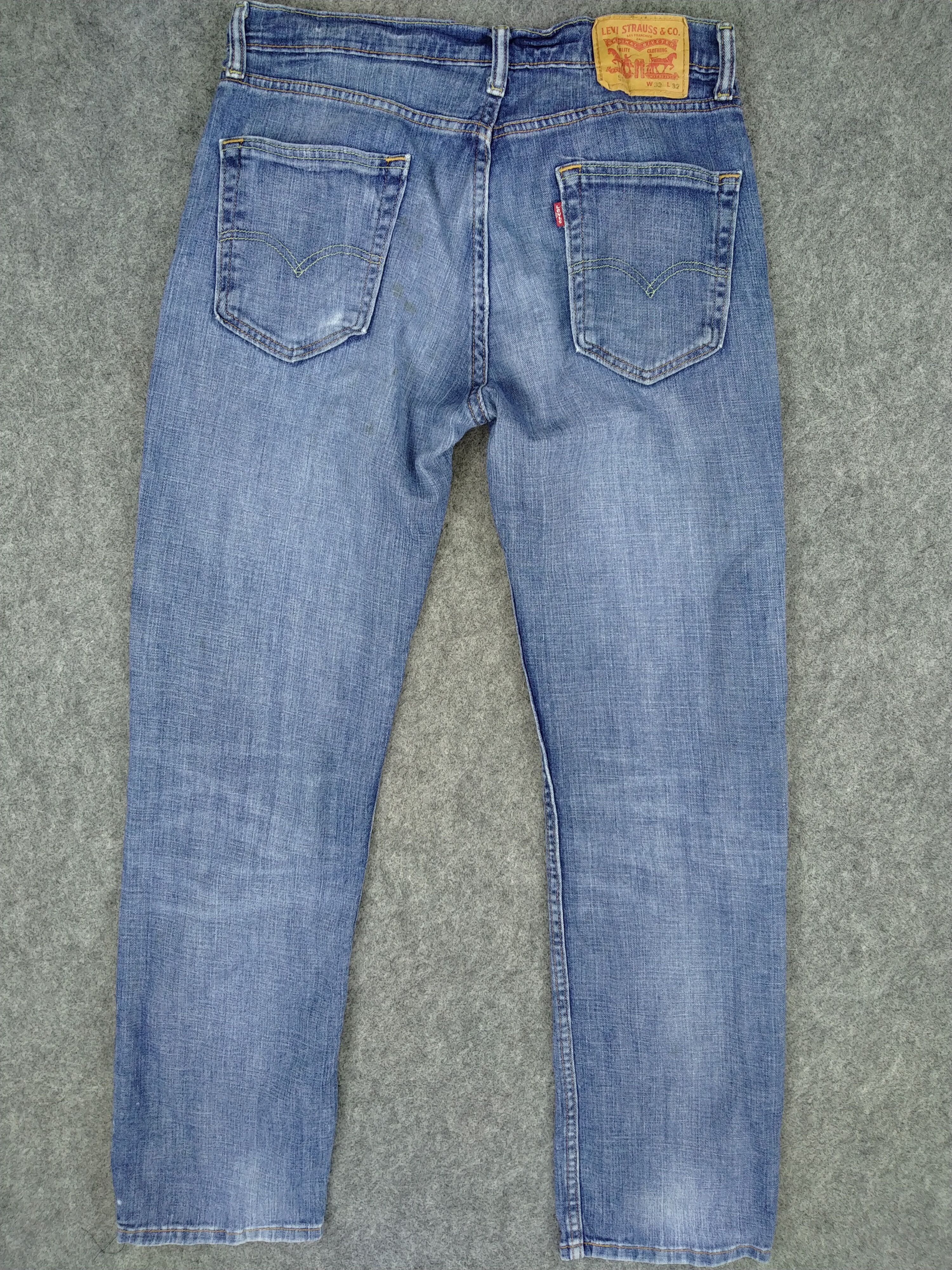 Levi's Blue Distressed Vintage Levi's 514 Denim 33x31.5 -JN443 Size US 33 - 2 Thumbnail
