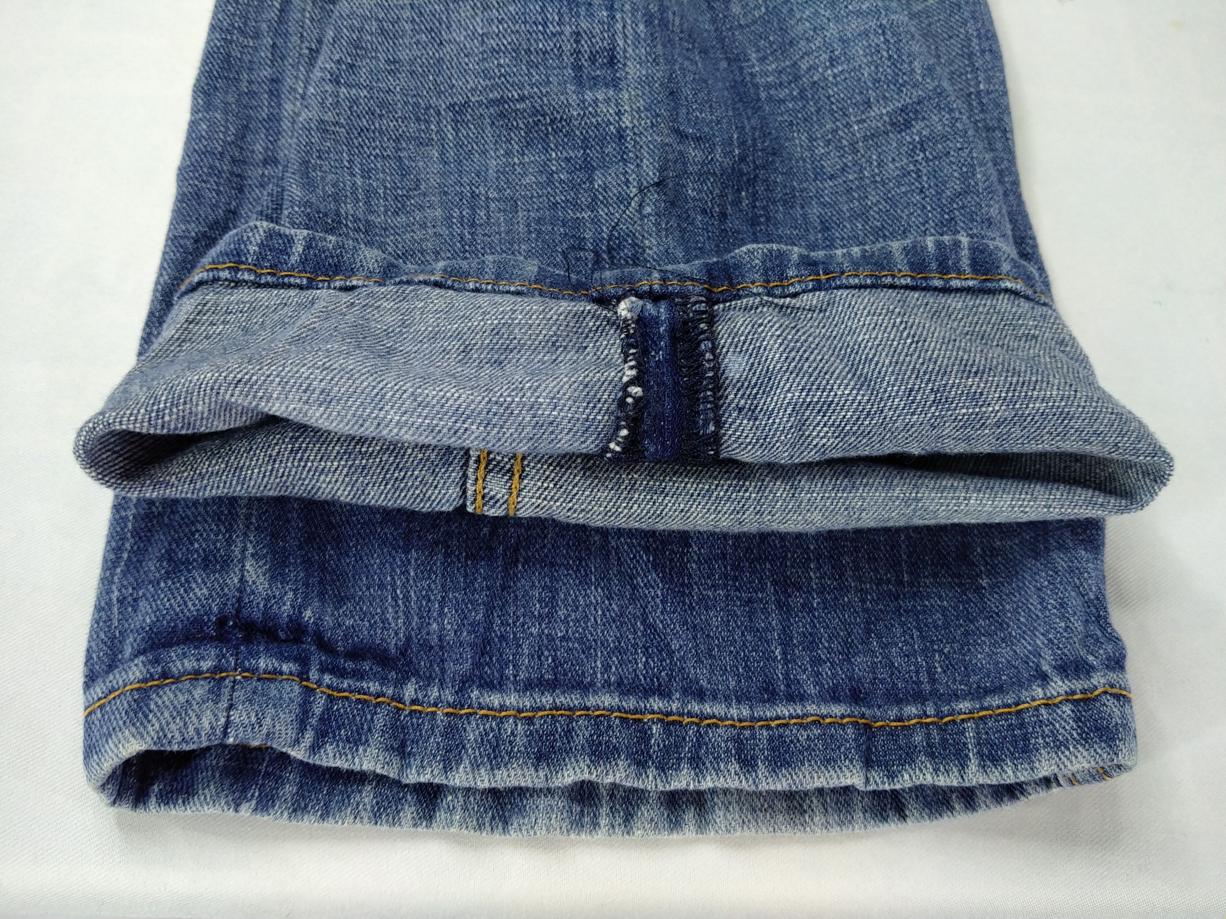 Levi's Blue Distressed Vintage Levi's 514 Denim 33x31.5 -JN443 Size US 33 - 15 Thumbnail