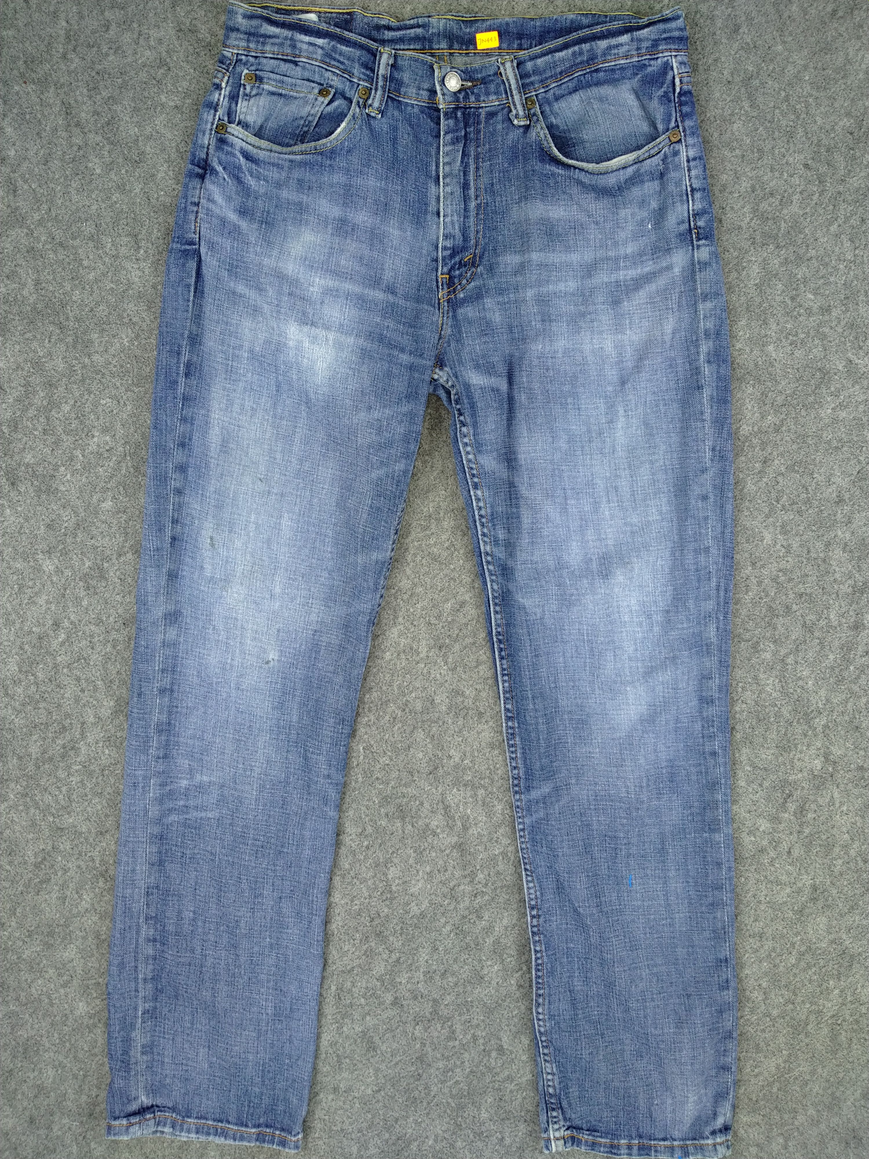 Levi's Blue Distressed Vintage Levi's 514 Denim 33x31.5 -JN443 Size US 33 - 1 Thumbnail