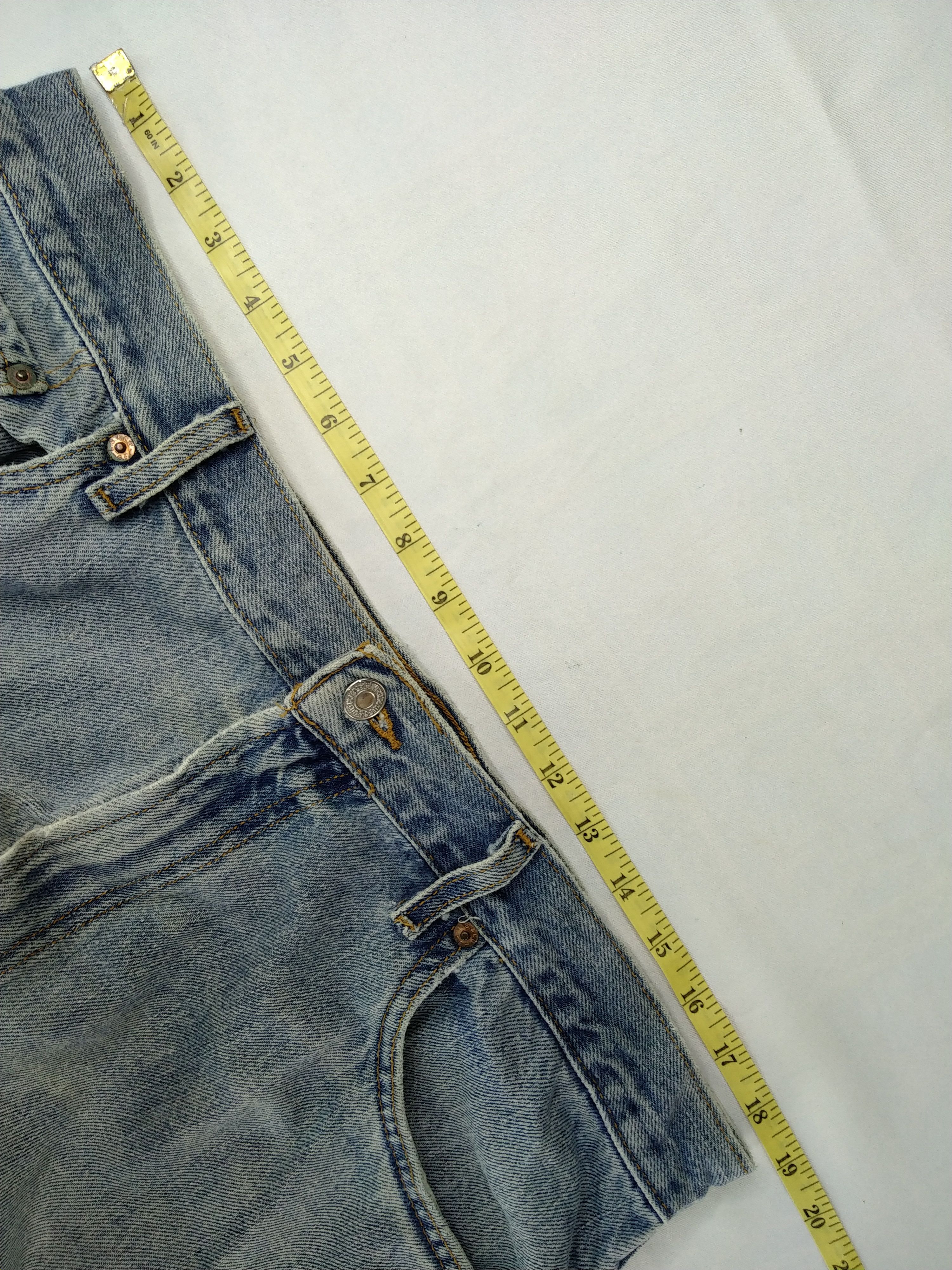 Levi's Indigo Vintage Levi's 560 Comfort Fit Denim 37x30.5 -JN476 Size US 37 - 5 Thumbnail