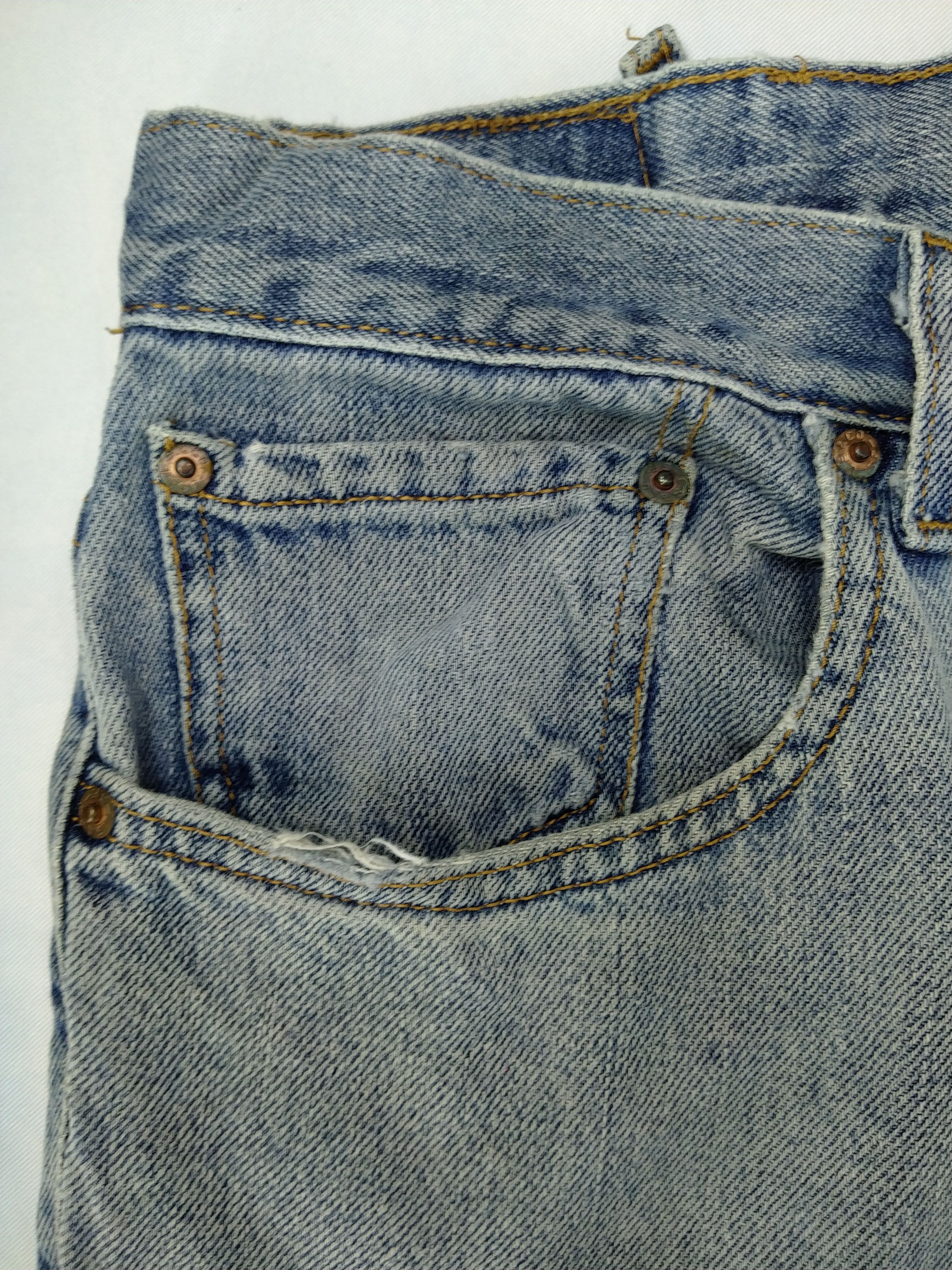 Levi's Indigo Vintage Levi's 560 Comfort Fit Denim 37x30.5 -JN476 Size US 37 - 10 Thumbnail