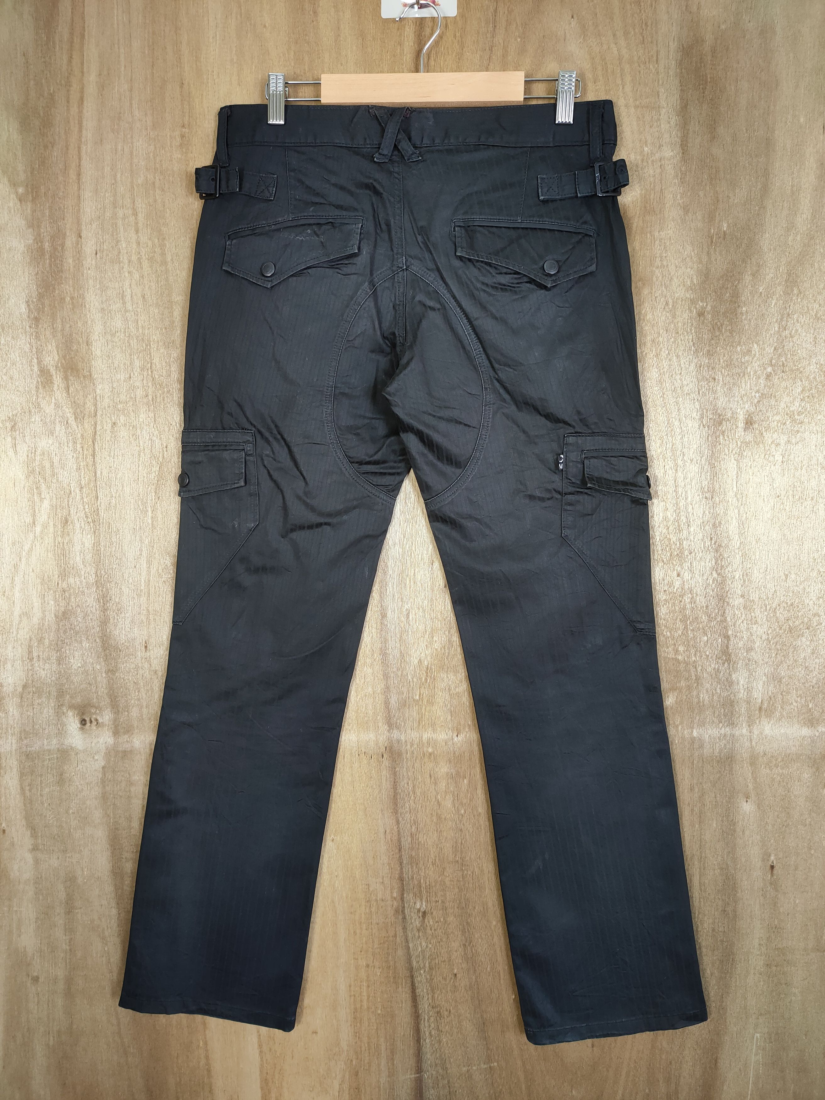 Japanese Brand 8 POCKET HOMME CARGO PANTS/ ZIPPER LEG OPEN Size US 32 / EU 48 - 5 Thumbnail