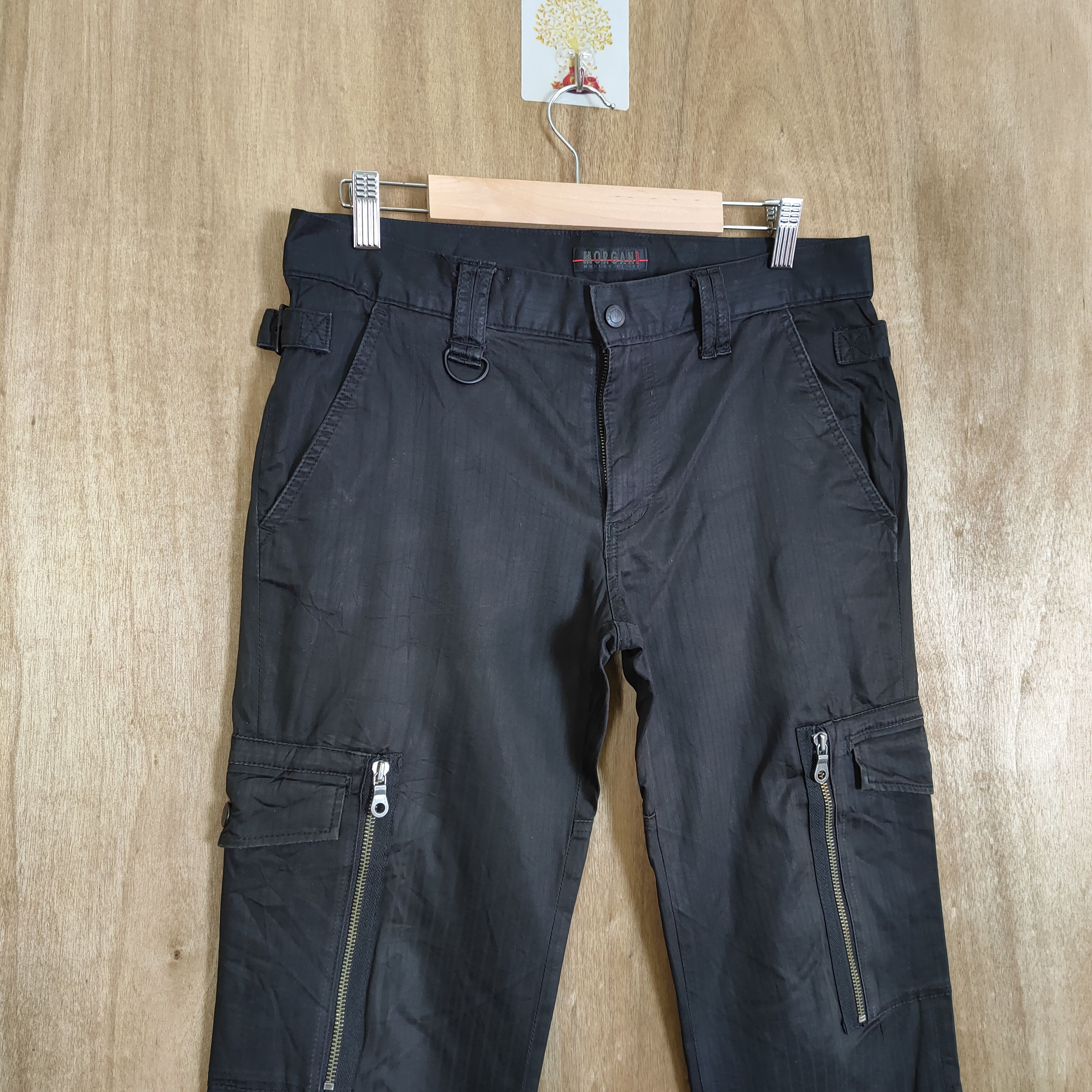 Japanese Brand 8 POCKET HOMME CARGO PANTS/ ZIPPER LEG OPEN Size US 32 / EU 48 - 2 Thumbnail
