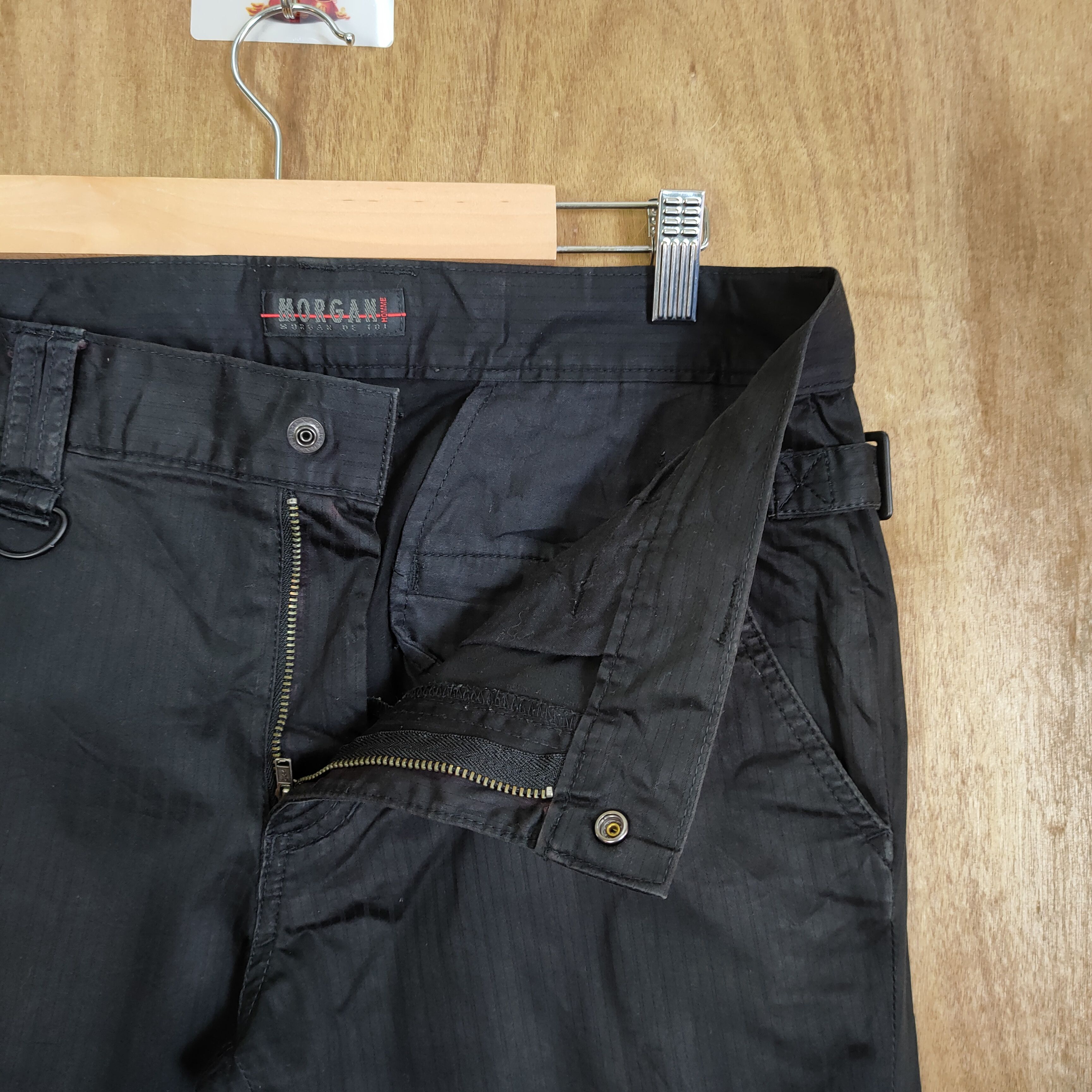 Japanese Brand 8 POCKET HOMME CARGO PANTS/ ZIPPER LEG OPEN Size US 32 / EU 48 - 7 Thumbnail