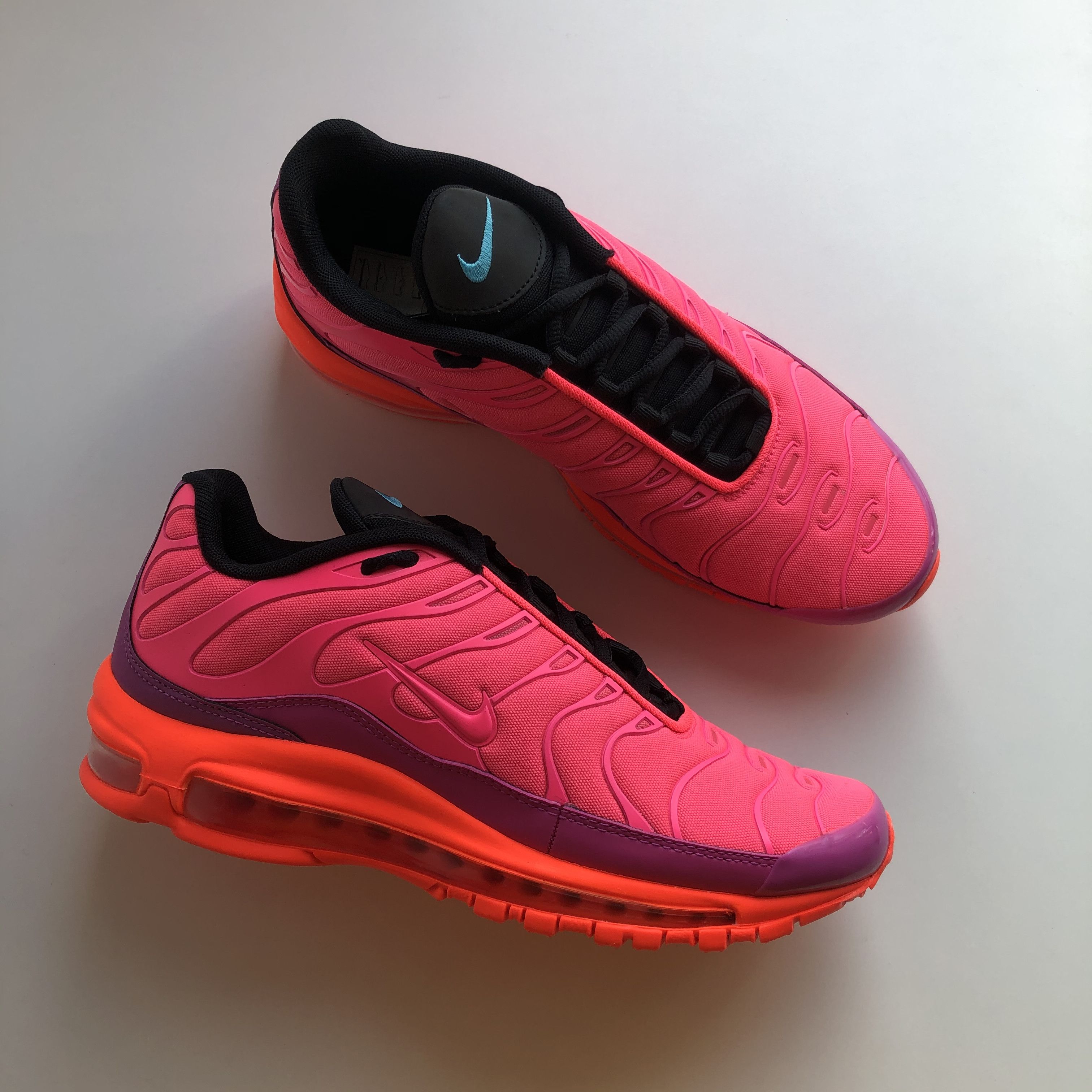 Nike Nike Air Max 97/Plus Racer Pink Hyper Magenta Size US 8.5 / EU 41-42 - 4 Thumbnail