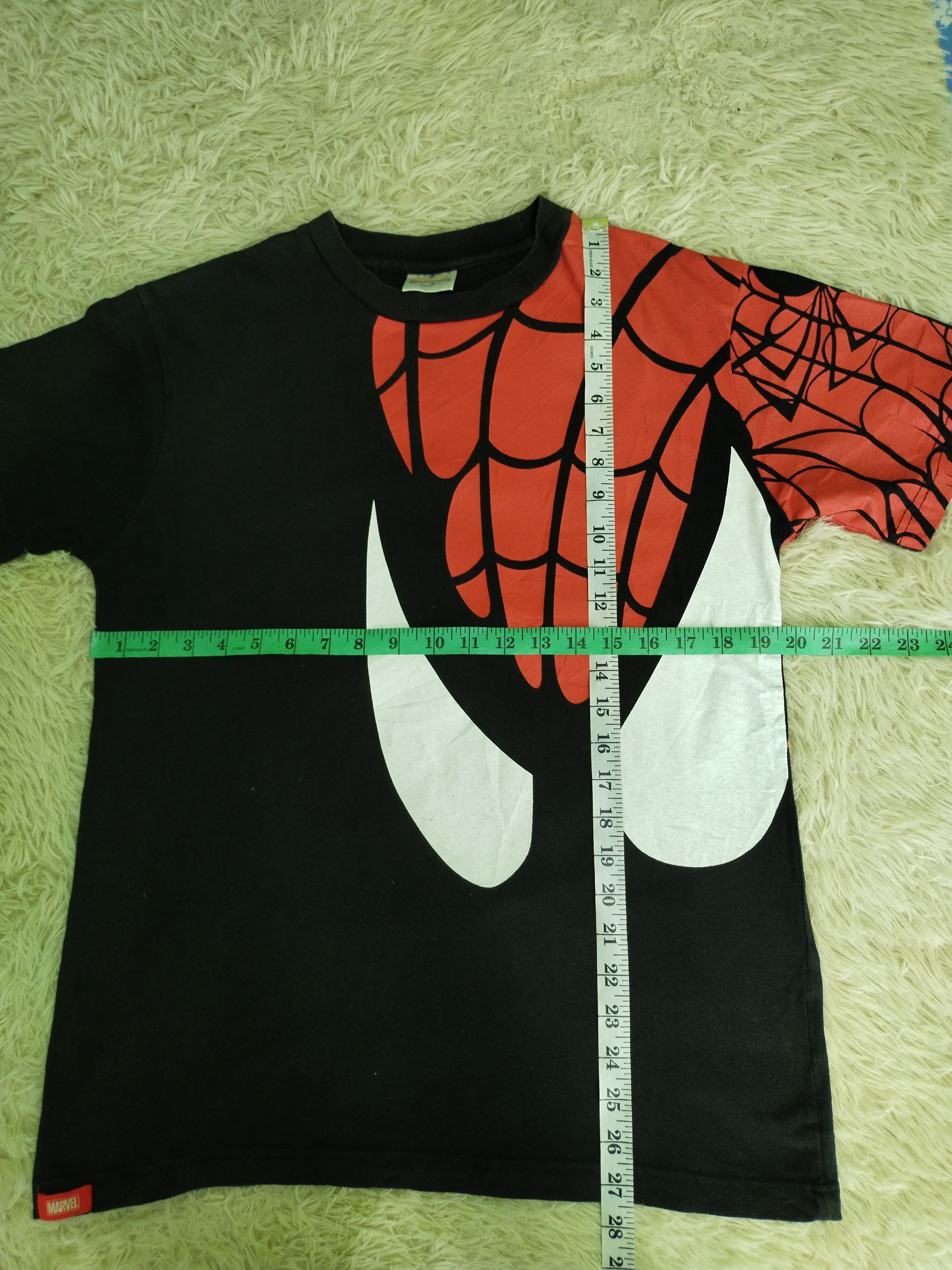 Marvel Comics VINTAGE SPIDERMAN UNIVERSAL STUDIOS OVERPRINT SHIRT TEE Size US M / EU 48-50 / 2 - 15 Thumbnail