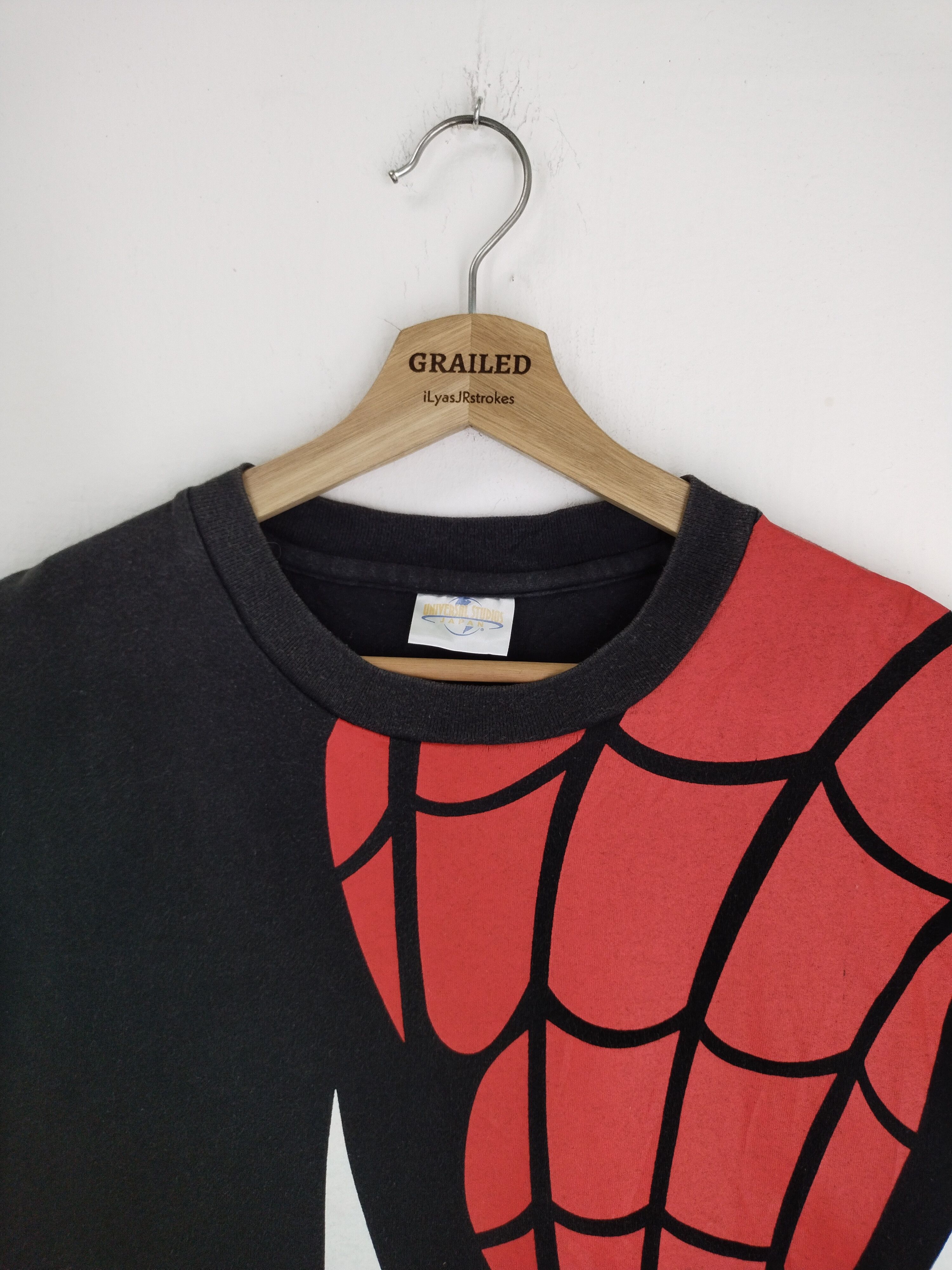 Marvel Comics VINTAGE SPIDERMAN UNIVERSAL STUDIOS OVERPRINT SHIRT TEE Size US M / EU 48-50 / 2 - 7 Thumbnail