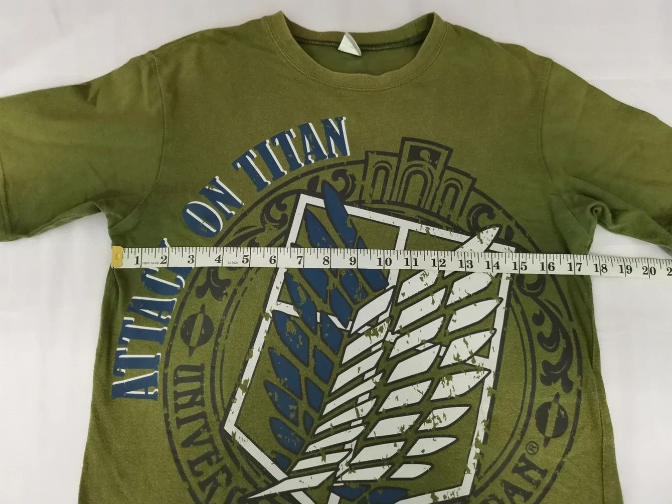 Anime Vintage Attack On Titan Japan Anime Tee Akira Evangelion Size US S / EU 44-46 / 1 - 6 Thumbnail