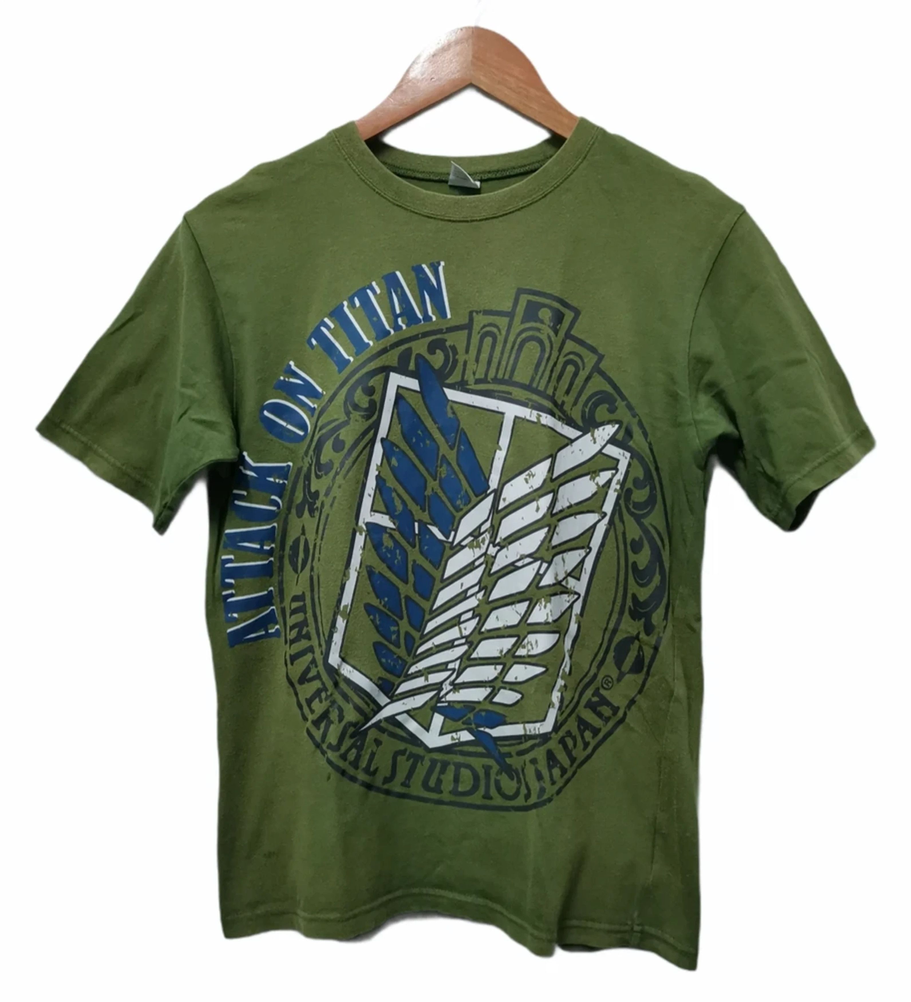 Anime Vintage Attack On Titan Japan Anime Tee Akira Evangelion Size US S / EU 44-46 / 1 - 2 Thumbnail