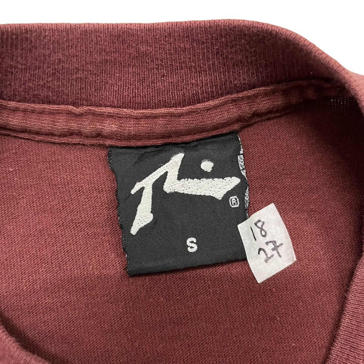 Rusty × Vintage Vintage 90s Rusty “Custum Shapes” Surfwear Skateboarding Tee Size US S / EU 44-46 / 1 - 8 Thumbnail