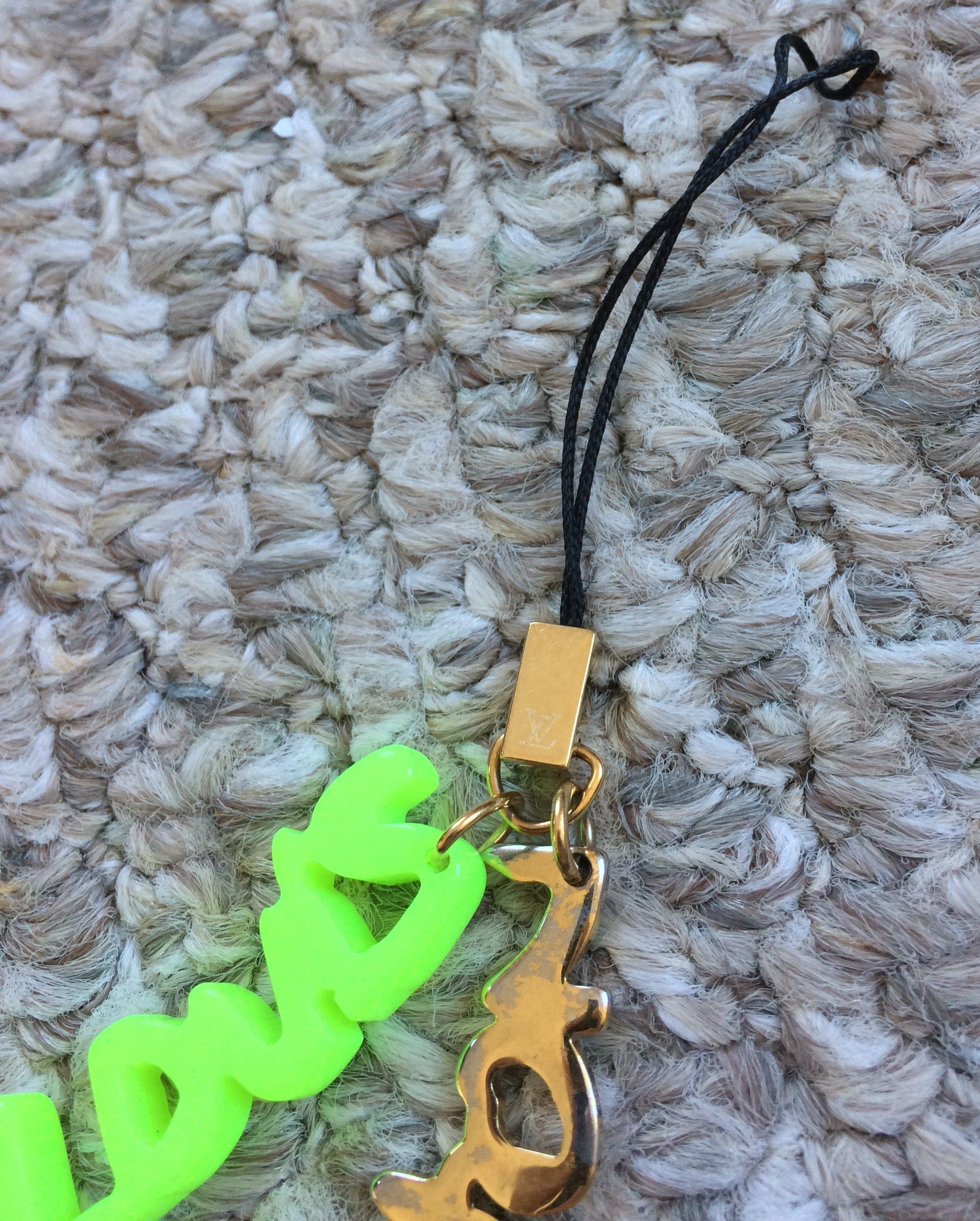 Louis Vuitton × Stephen Sprouse S/S 2008 Louis Vuitton x Sprouse Graffiti Phone Charm Size ONE SIZE - 2 Thumbnail