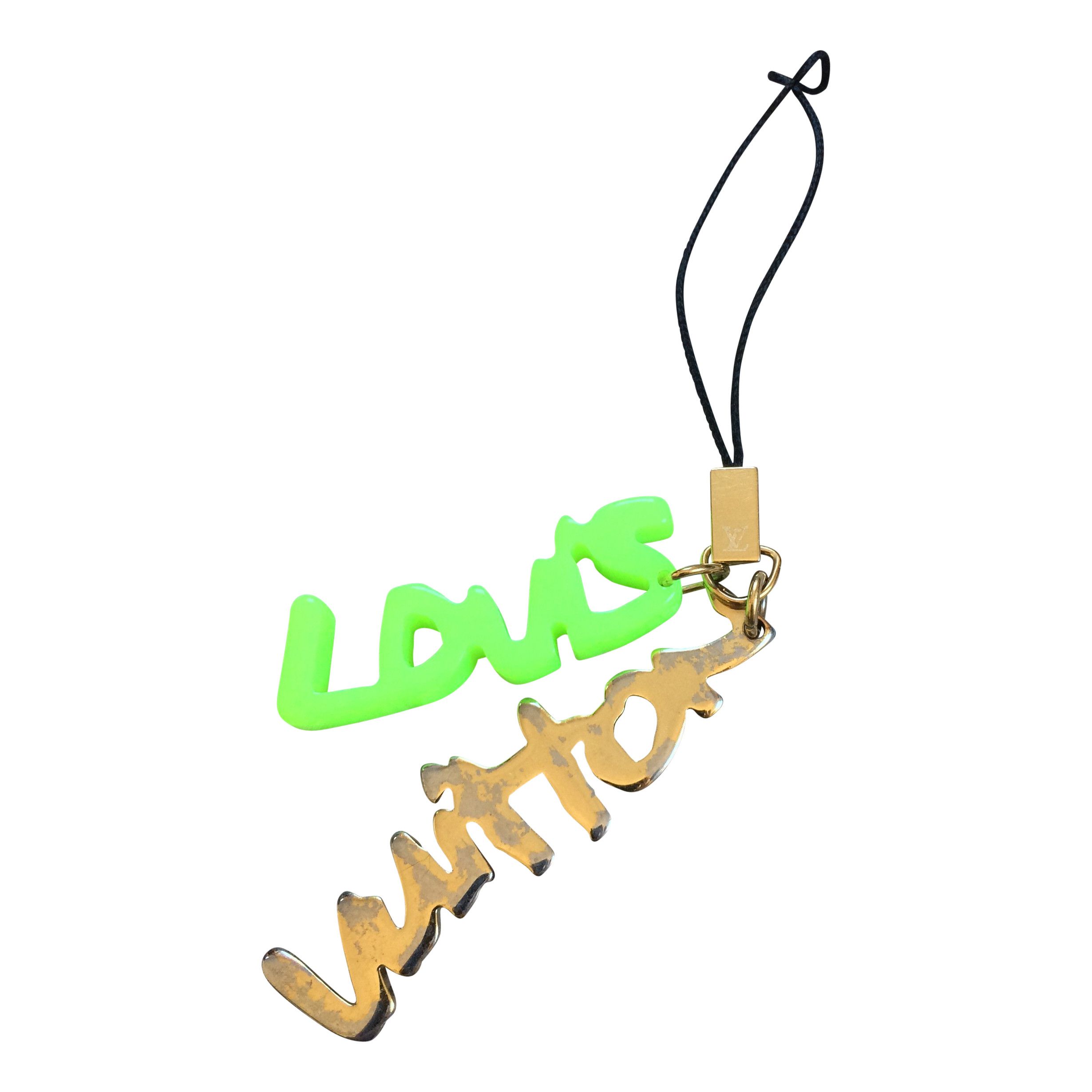 Louis Vuitton × Stephen Sprouse S/S 2008 Louis Vuitton x Sprouse Graffiti Phone Charm Size ONE SIZE - 1 Thumbnail