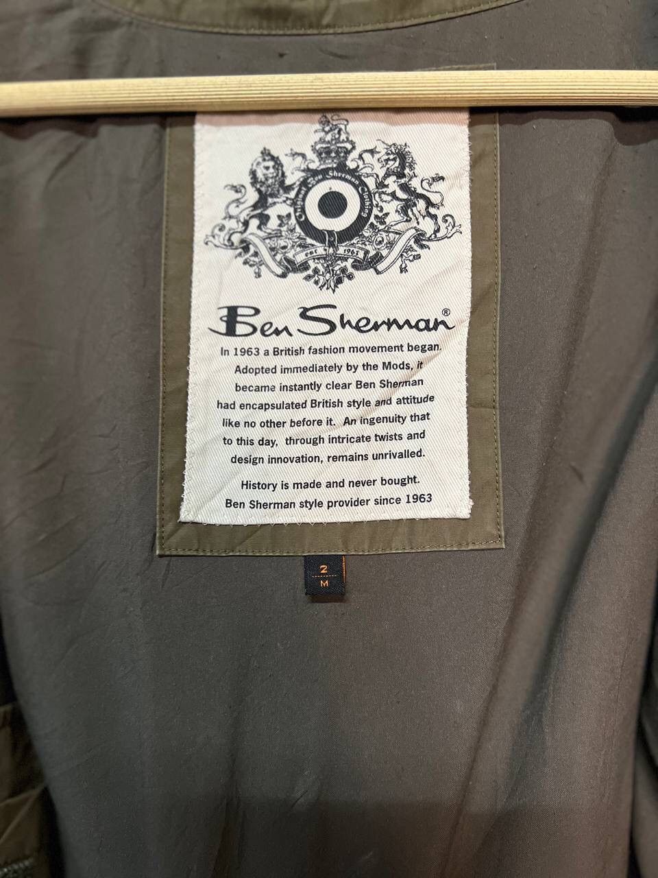 Ben Sherman BEN SHERMAN NANO UNIVERSE PARKAS Size US M / EU 48-50 / 2 - 14 Thumbnail