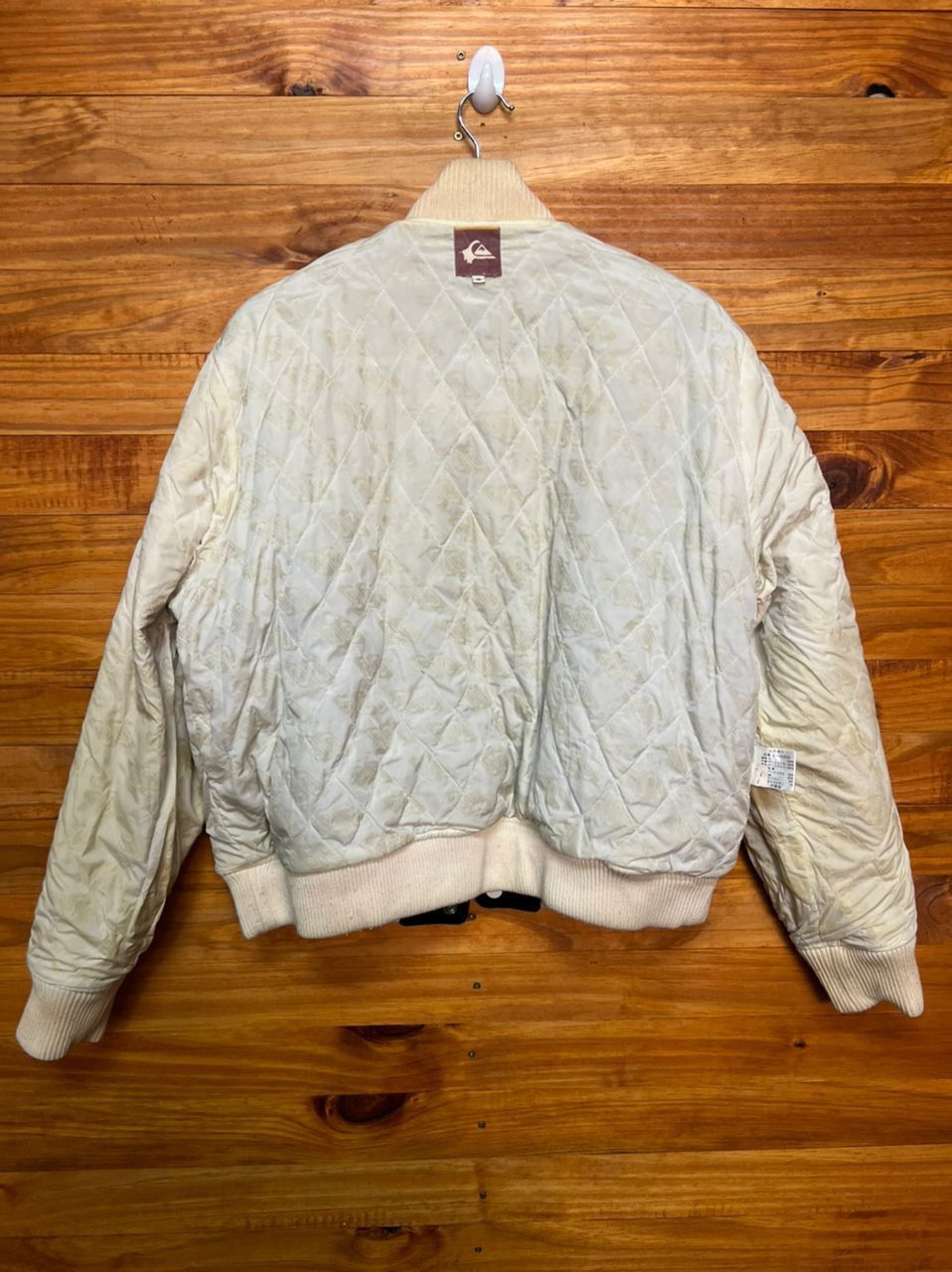 Quicksilver QUICKSILVER WOOL LEATHER VARSITY JACKET Size US S / EU 44-46 / 1 - 18 Thumbnail