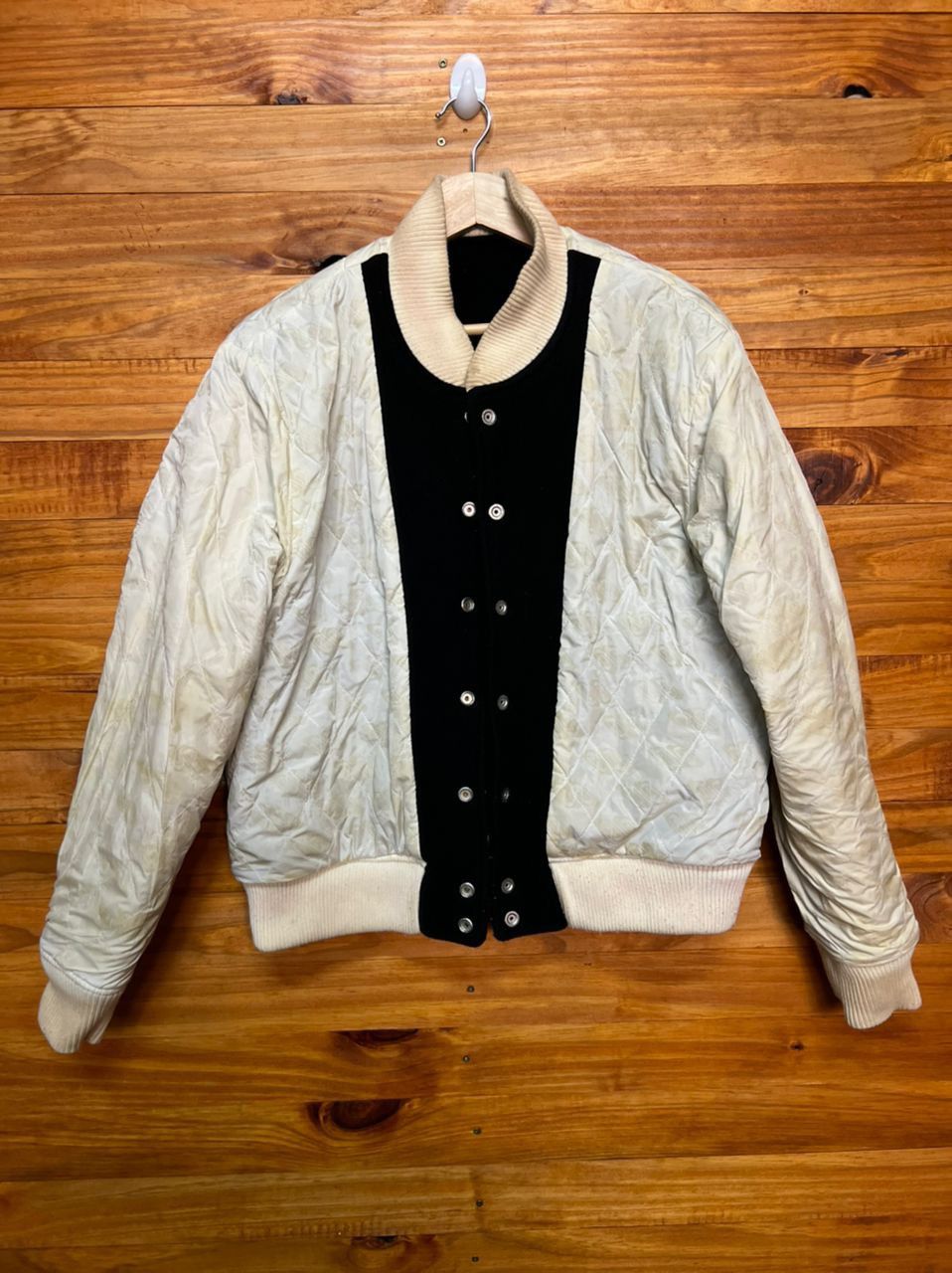 Quicksilver QUICKSILVER WOOL LEATHER VARSITY JACKET Size US S / EU 44-46 / 1 - 17 Thumbnail