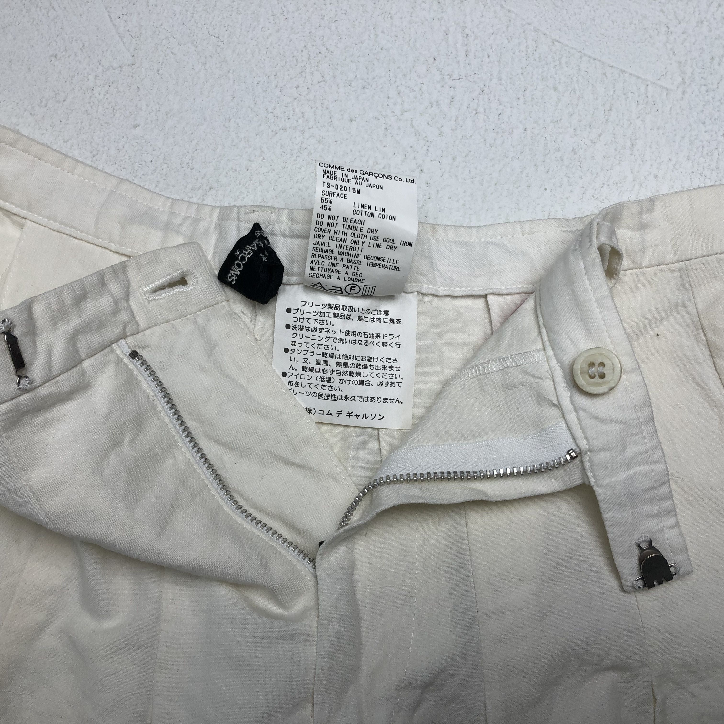 Comme des Garcons × Japanese Brand × Vintage Vintage Comme des Garcons Nice Design Two Tone Shirt Size 26" / US 2 / IT 38 - 6 Thumbnail