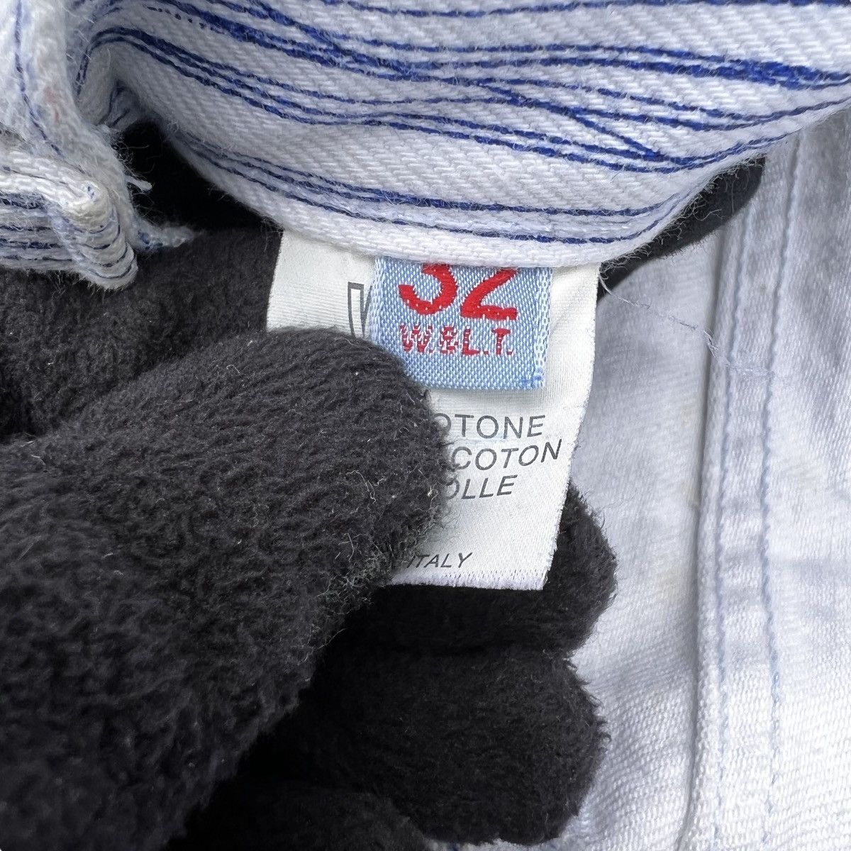 W&LT × Walter Van Beirendonck W & LT SS98 “Fetish For Beauty” Graffiti Denim Pants & bag Size US 32 / EU 48 - 18 Thumbnail