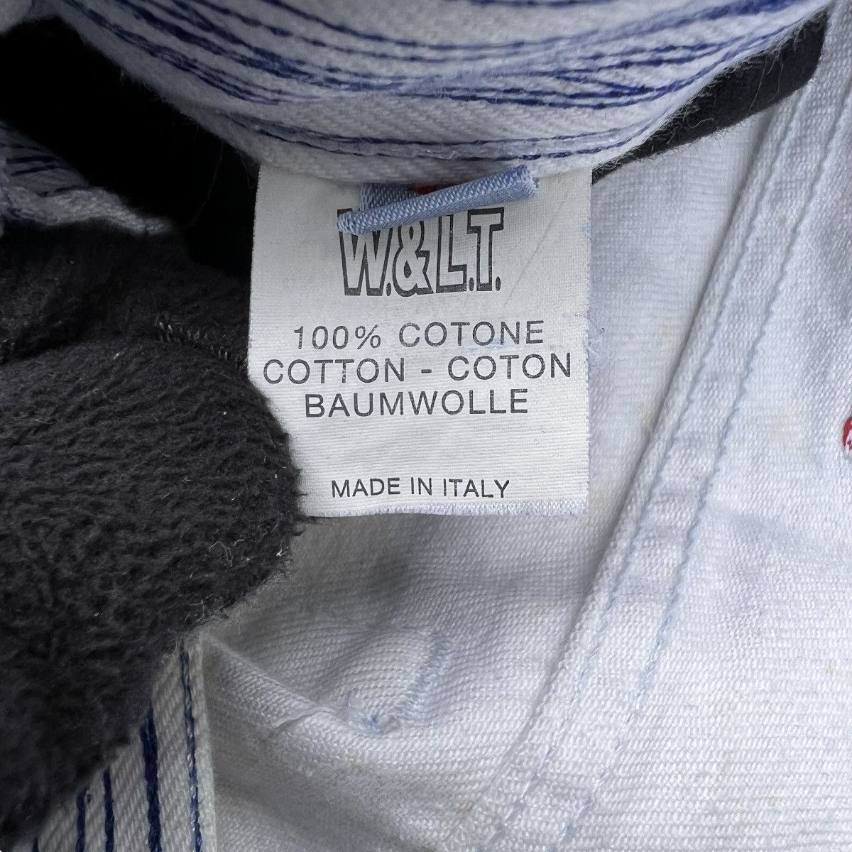 W&LT × Walter Van Beirendonck W & LT SS98 “Fetish For Beauty” Graffiti Denim Pants & bag Size US 32 / EU 48 - 17 Thumbnail