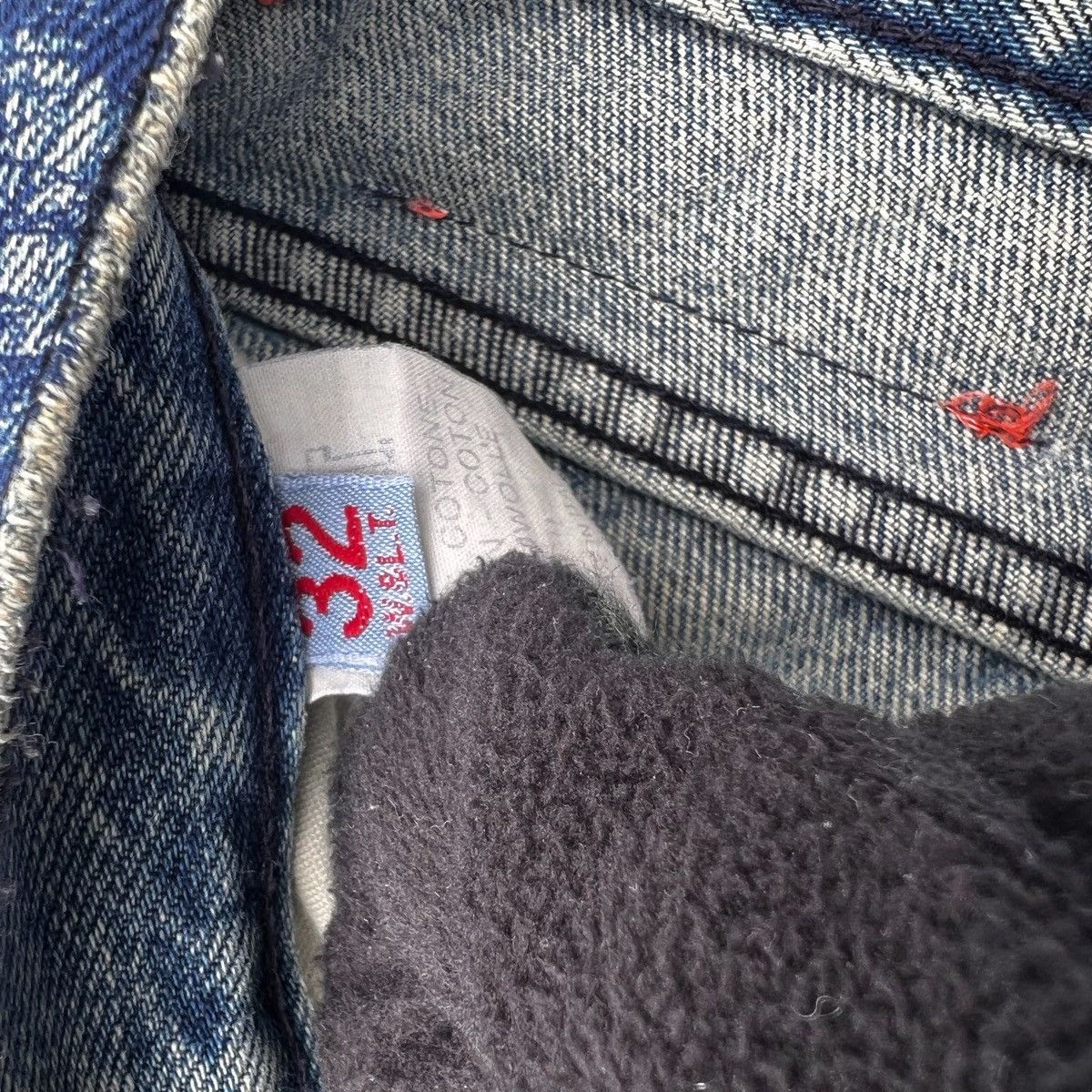 W&LT × Walter Van Beirendonck W & LT SS98 “Fetish For Beauty” Graffiti Denim Pants & bag Size US 32 / EU 48 - 7 Thumbnail
