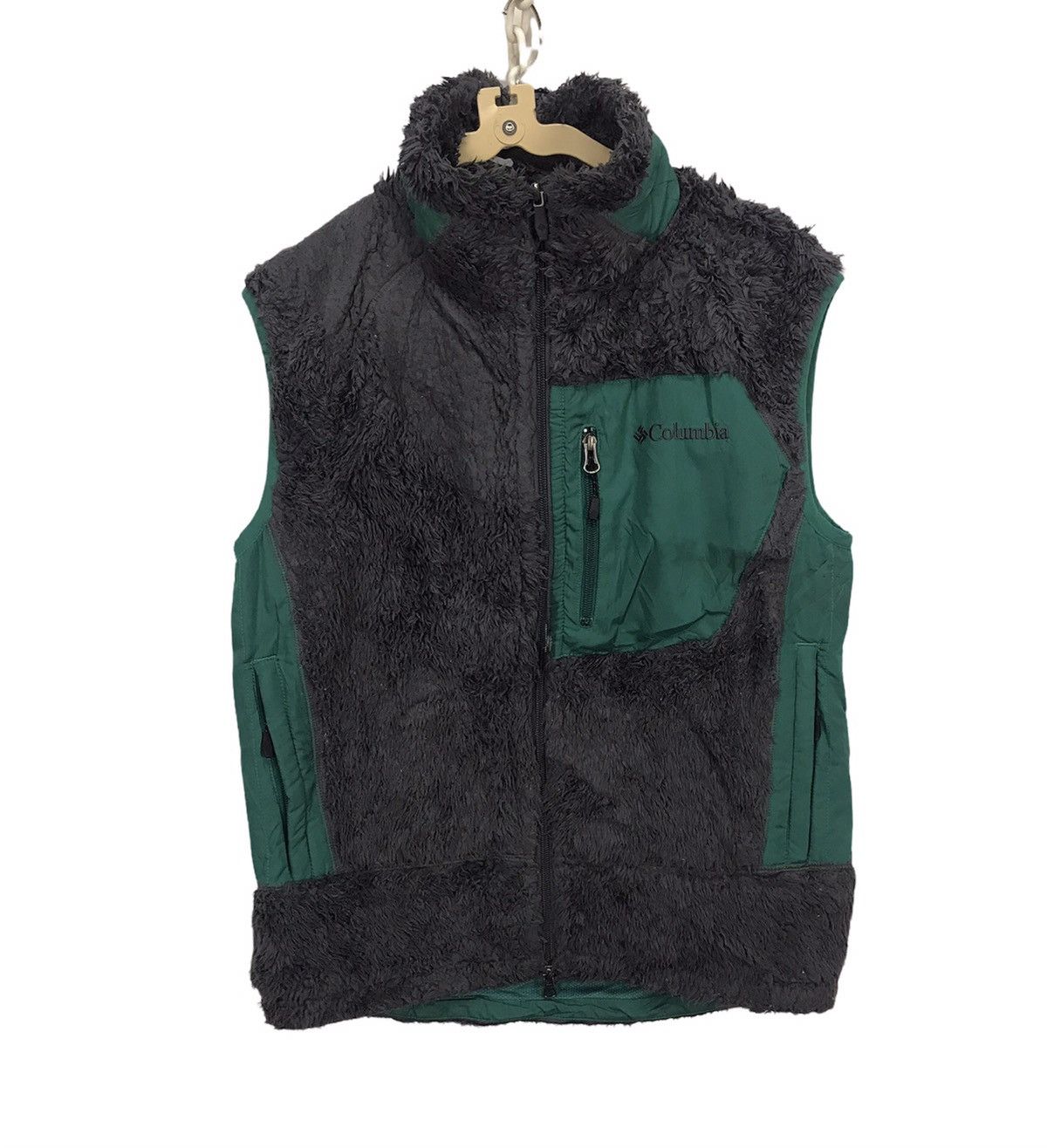 Columbia Colombia sleeveless fleece zipper jacket Size US S / EU 44-46 / 1 - 1 Thumbnail
