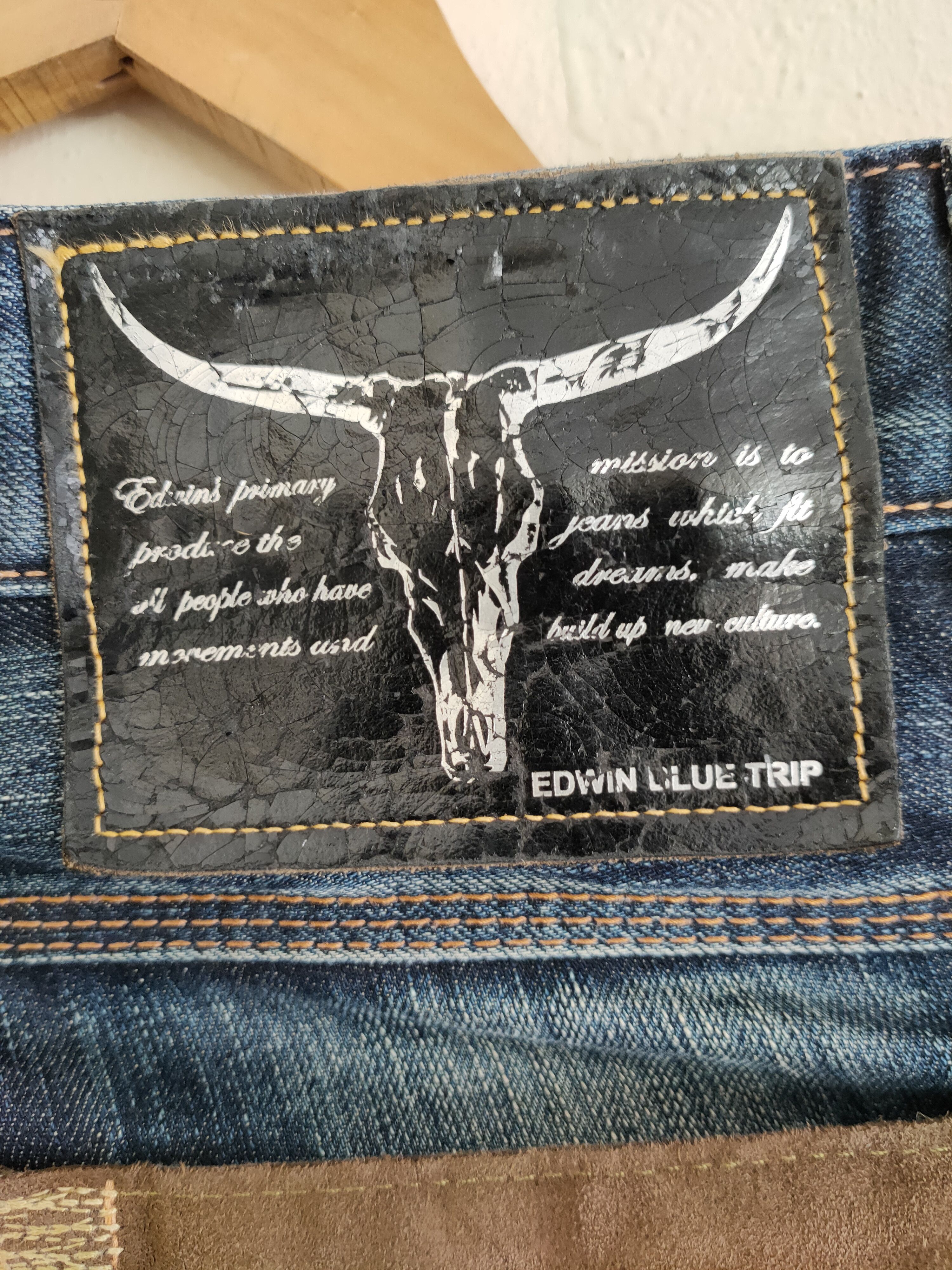 Edwin × Vintage Vintage Edwin Blue Trip Bush Pants/Tactical Cargo Pants Size US 30 / EU 46 - 14 Thumbnail