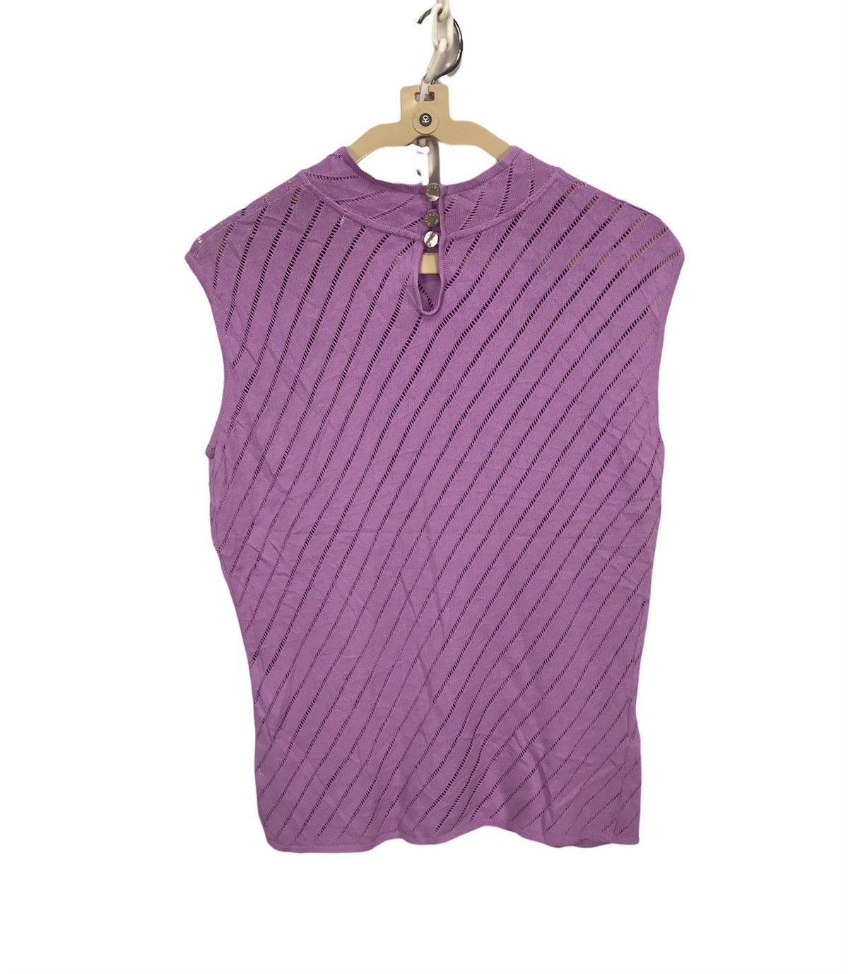 image of Celine Tanktop Shirt Ladies Made In Italy, Women's (Size Medium)