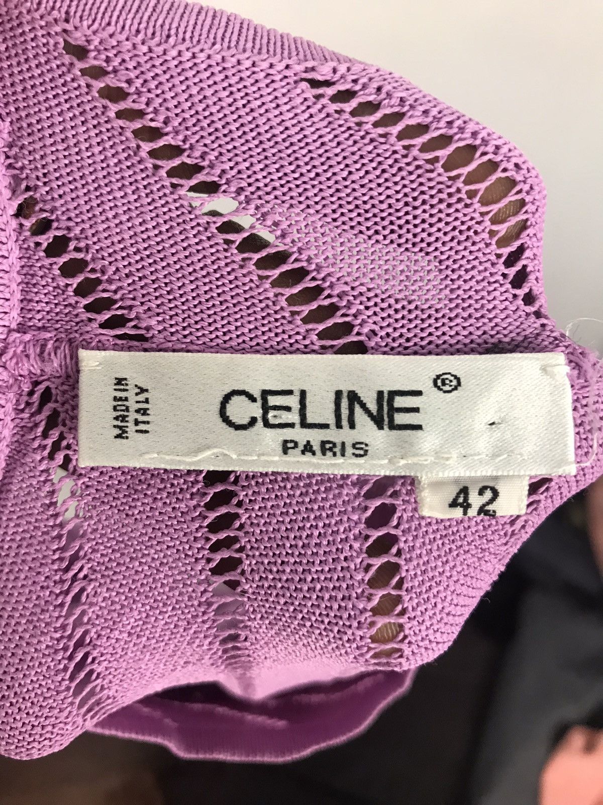 Celine Celine tanktop shirt ladies made in Italy Size M / US 6-8 / IT 42-44 - 5 Thumbnail