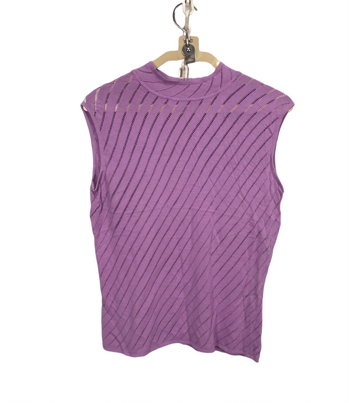 Celine Celine tanktop shirt ladies made in Italy Size M / US 6-8 / IT 42-44 - 2 Thumbnail
